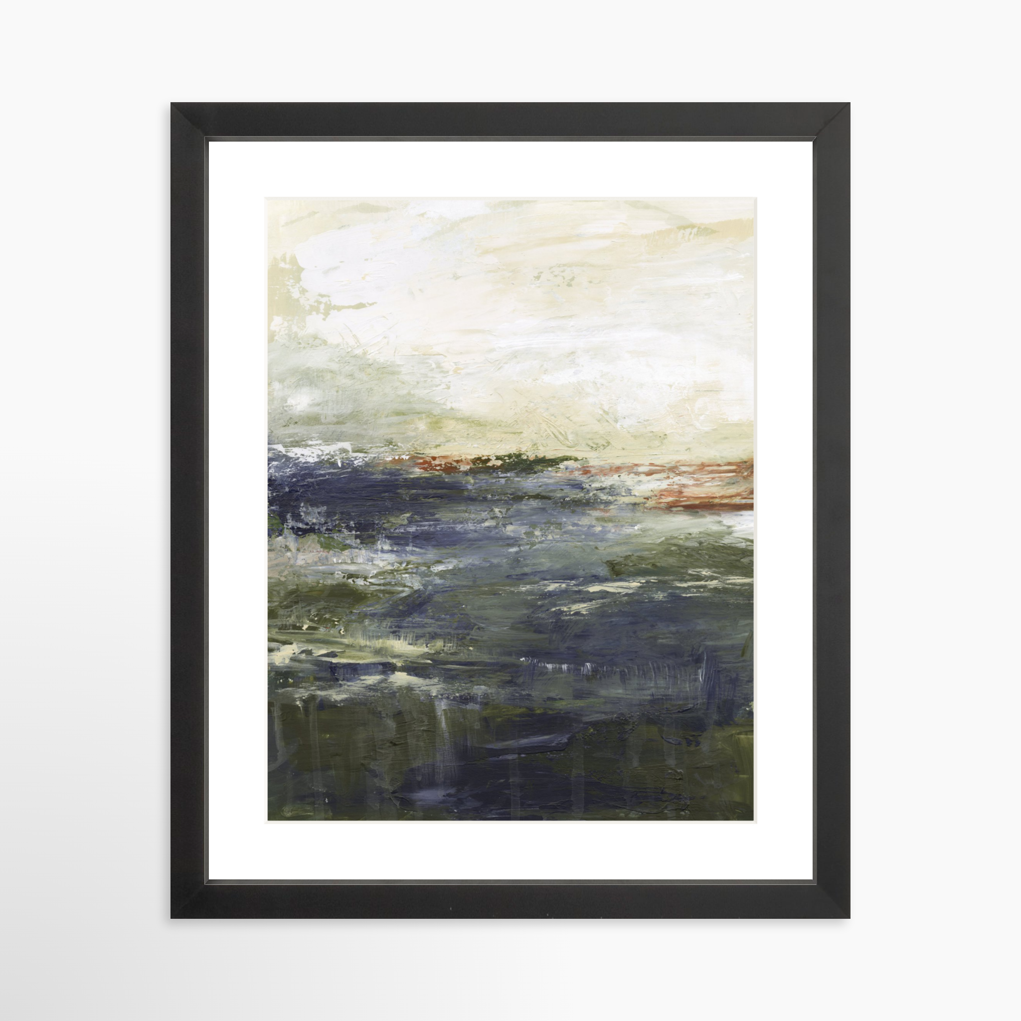 11x14 / Black Frame + White Mat