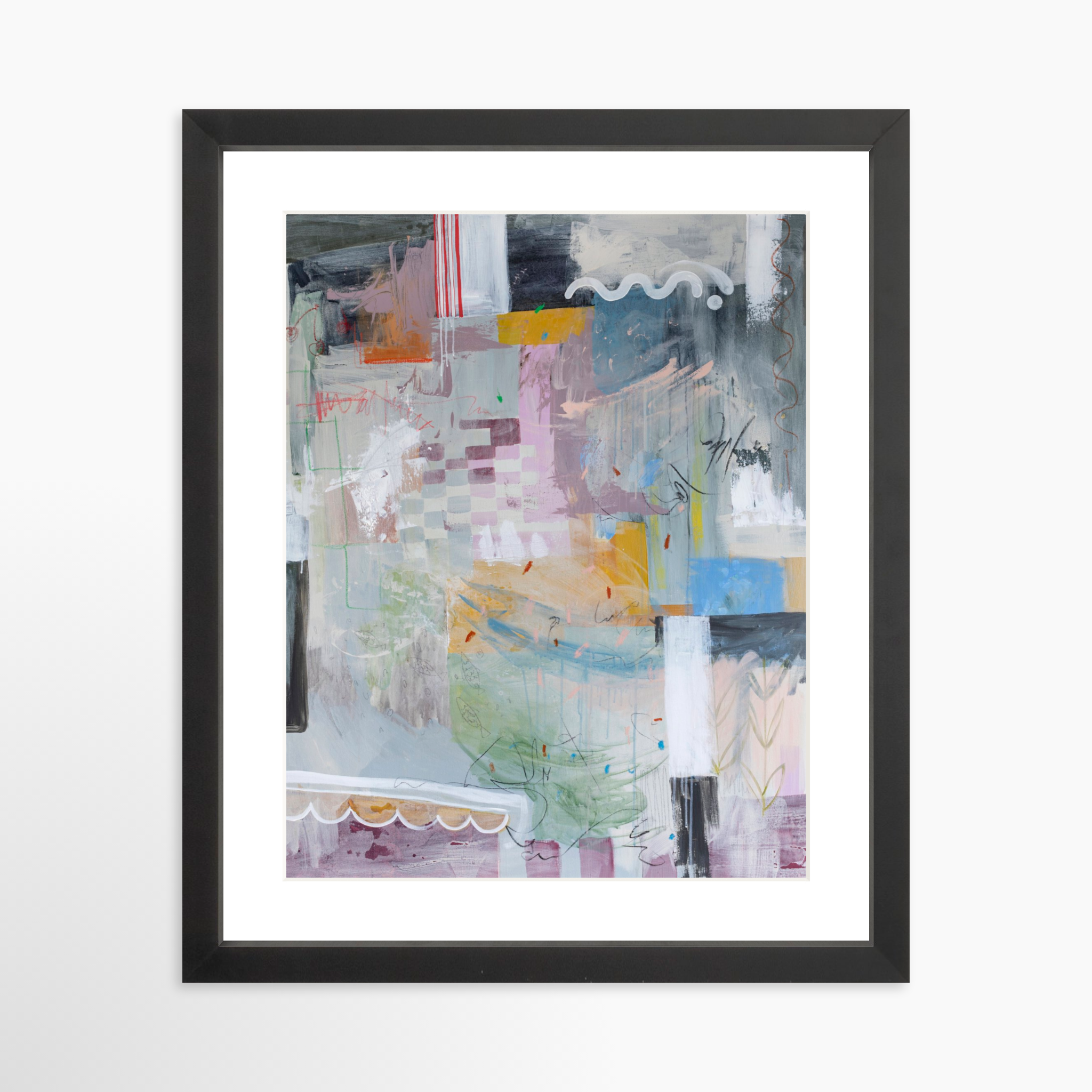 11x14 / Black Frame + White Mat