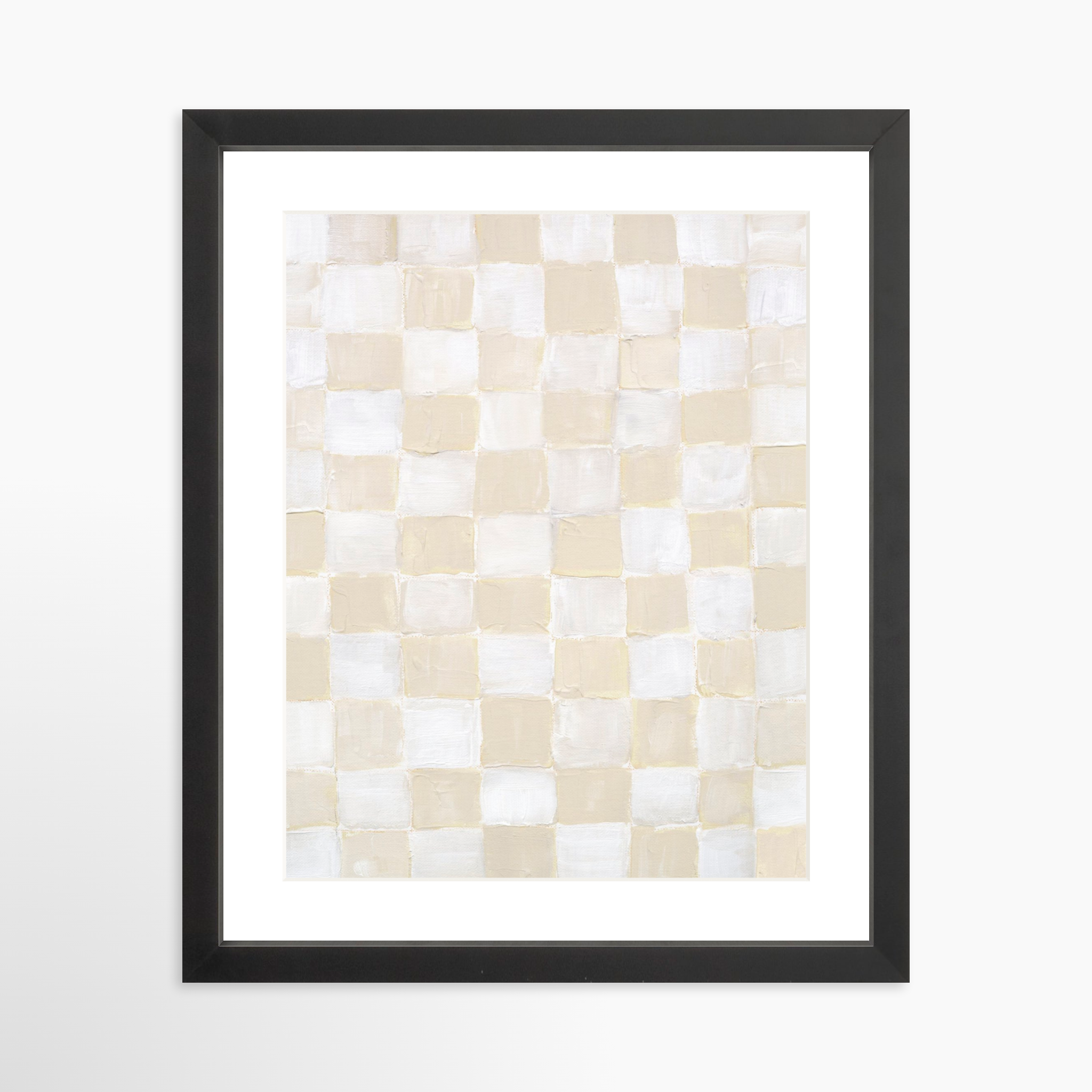 11x14 / Black Frame + White Mat