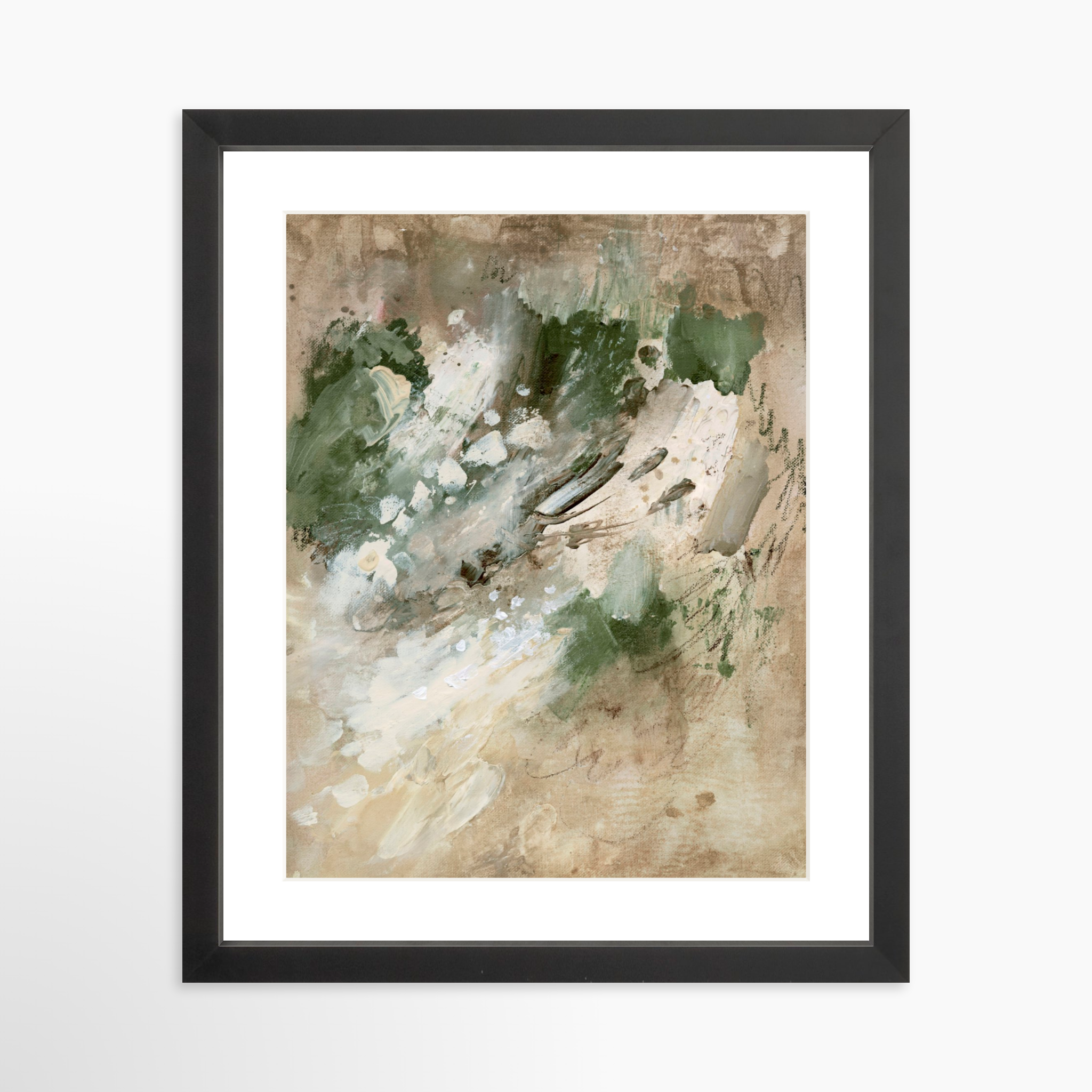 11x14 / Black Frame + White Mat