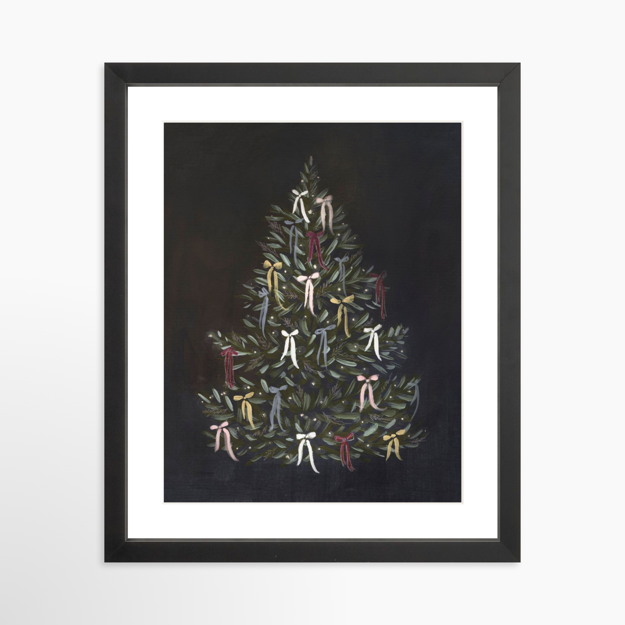 11x14 / Black Frame + White Mat