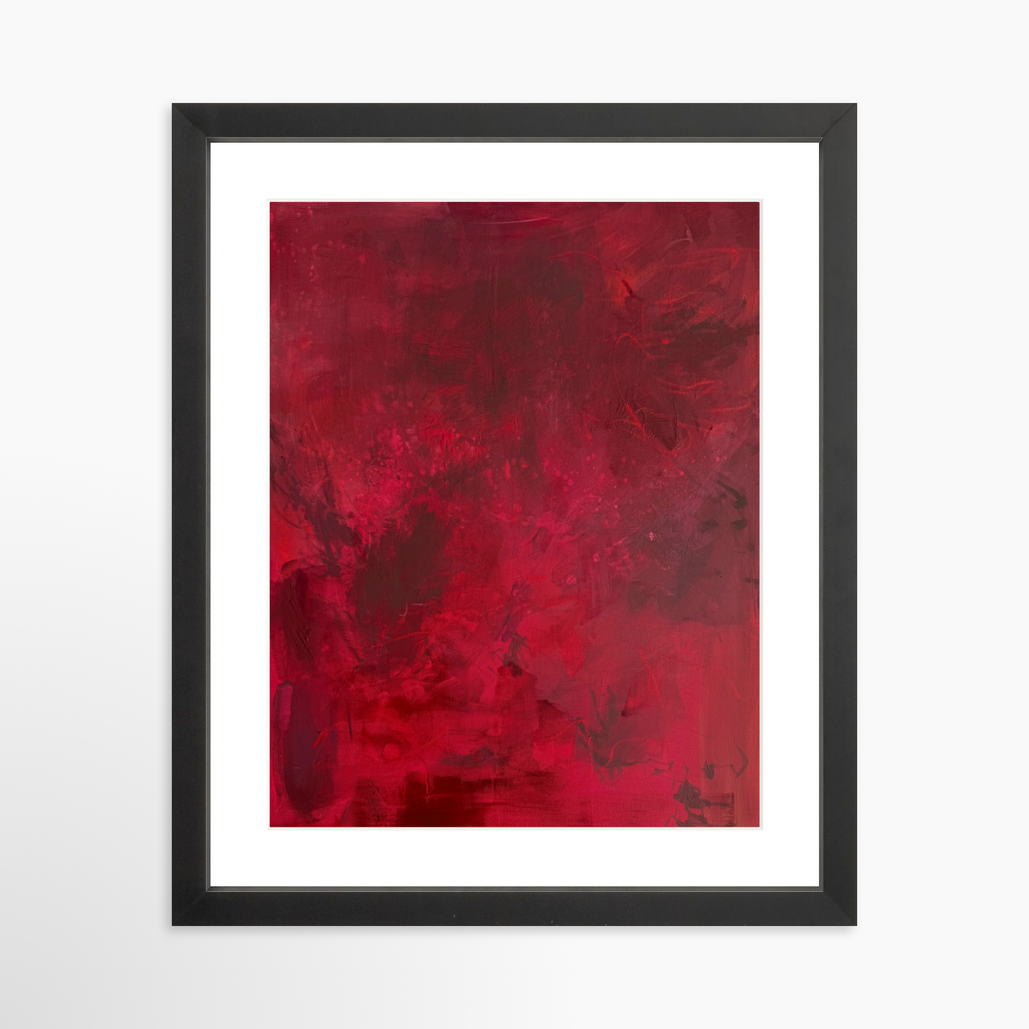 11x14 / Black Frame + White Mat