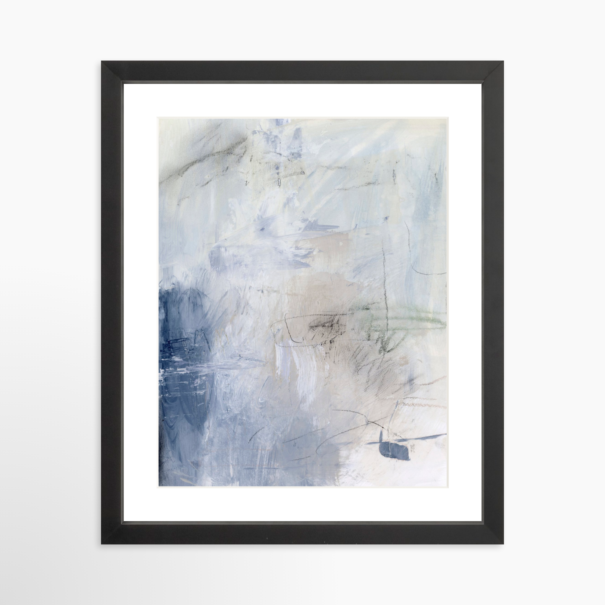 11x14 / Black Frame + White Mat