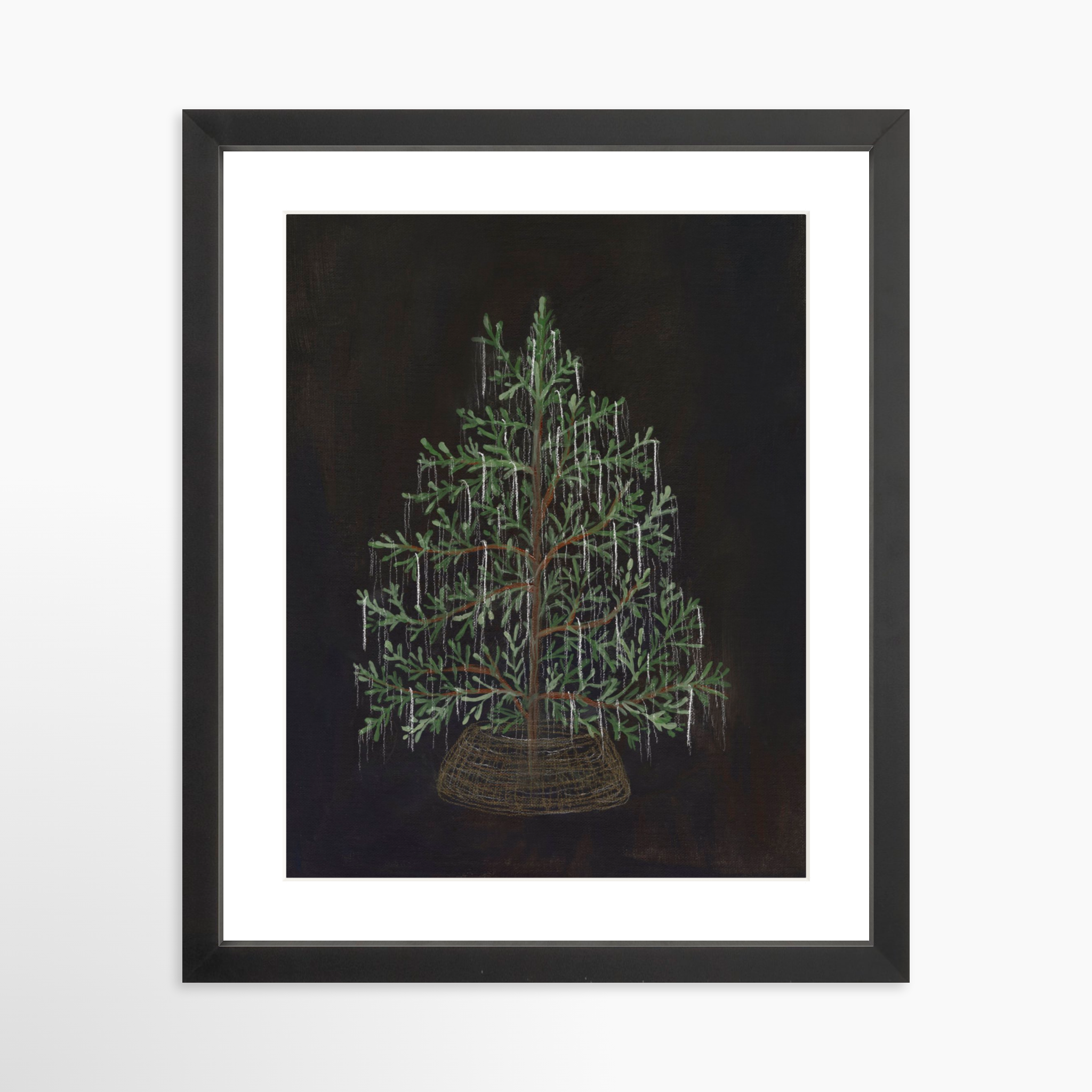 11x14 / Black Frame + White Mat