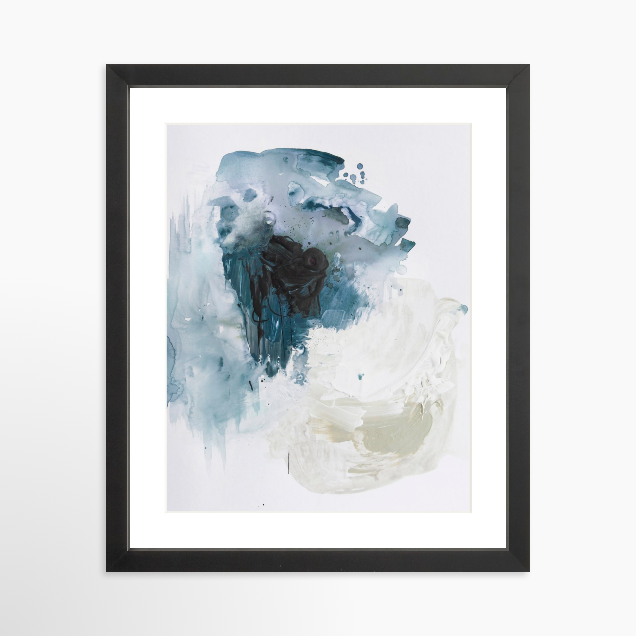 11x14 / Black Frame + White Mat