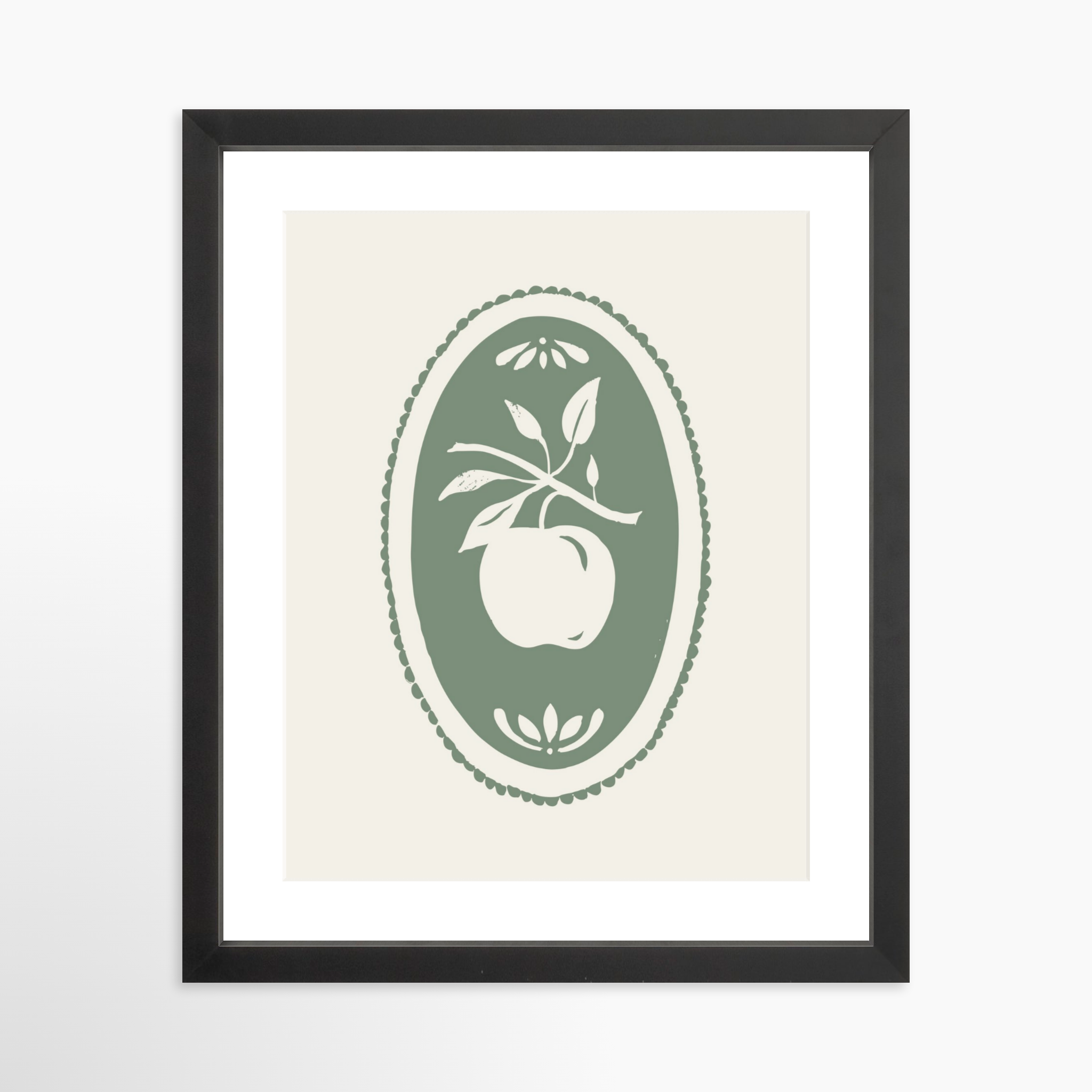11x14 / Black Frame + White Mat
