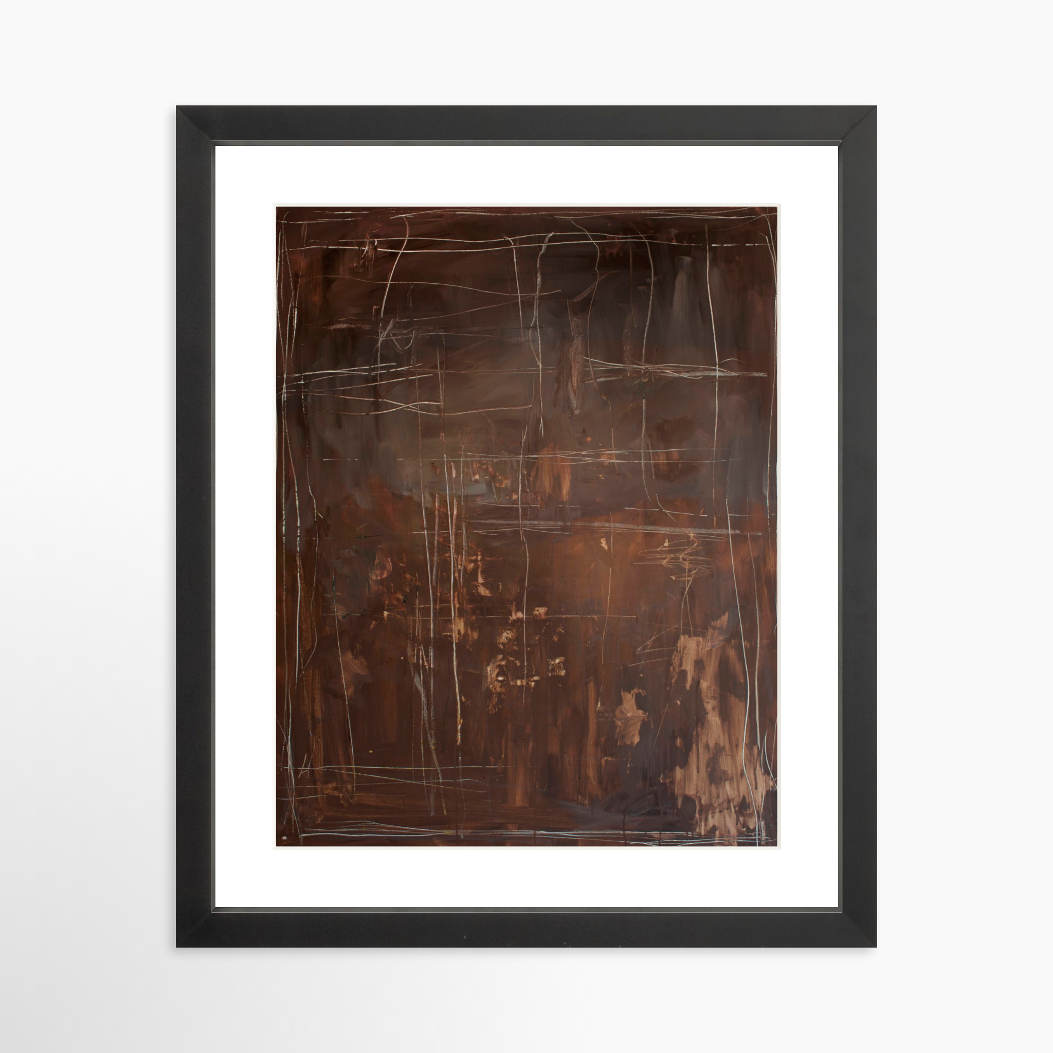 11x14 / Black Frame + White Mat