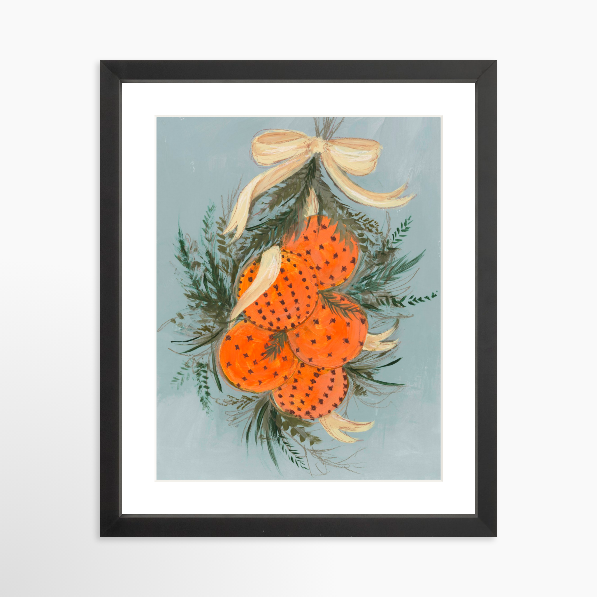 11x14 / Black Frame + White Mat