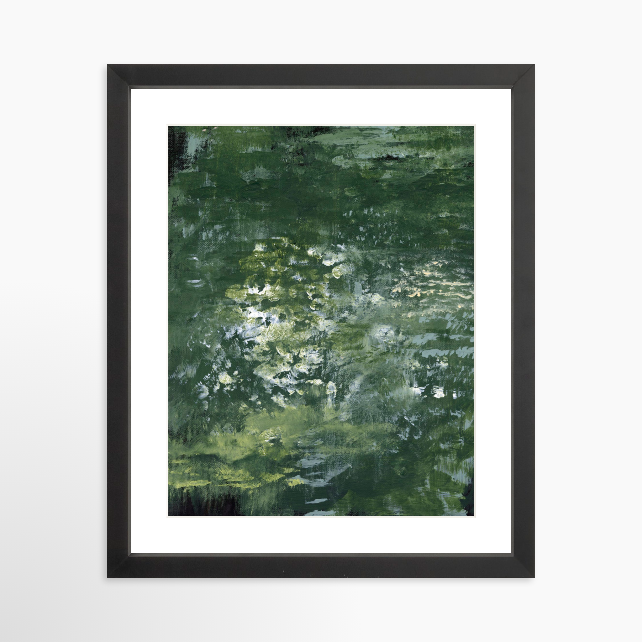 11x14 / Black Frame + White Mat