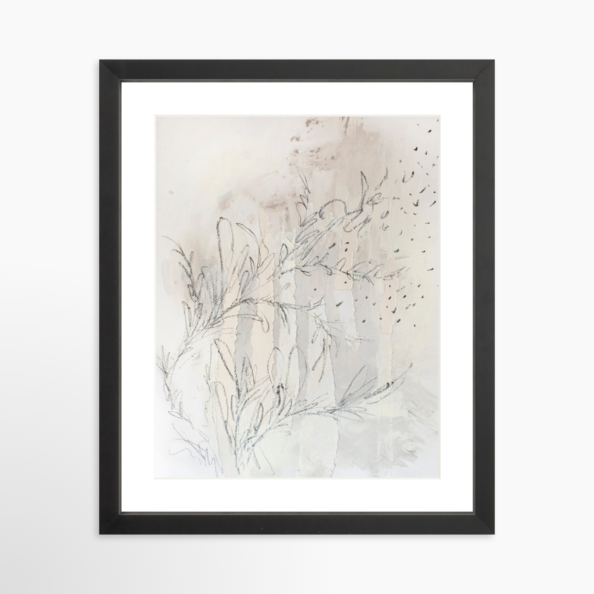 11x14 / Black Frame + White Mat