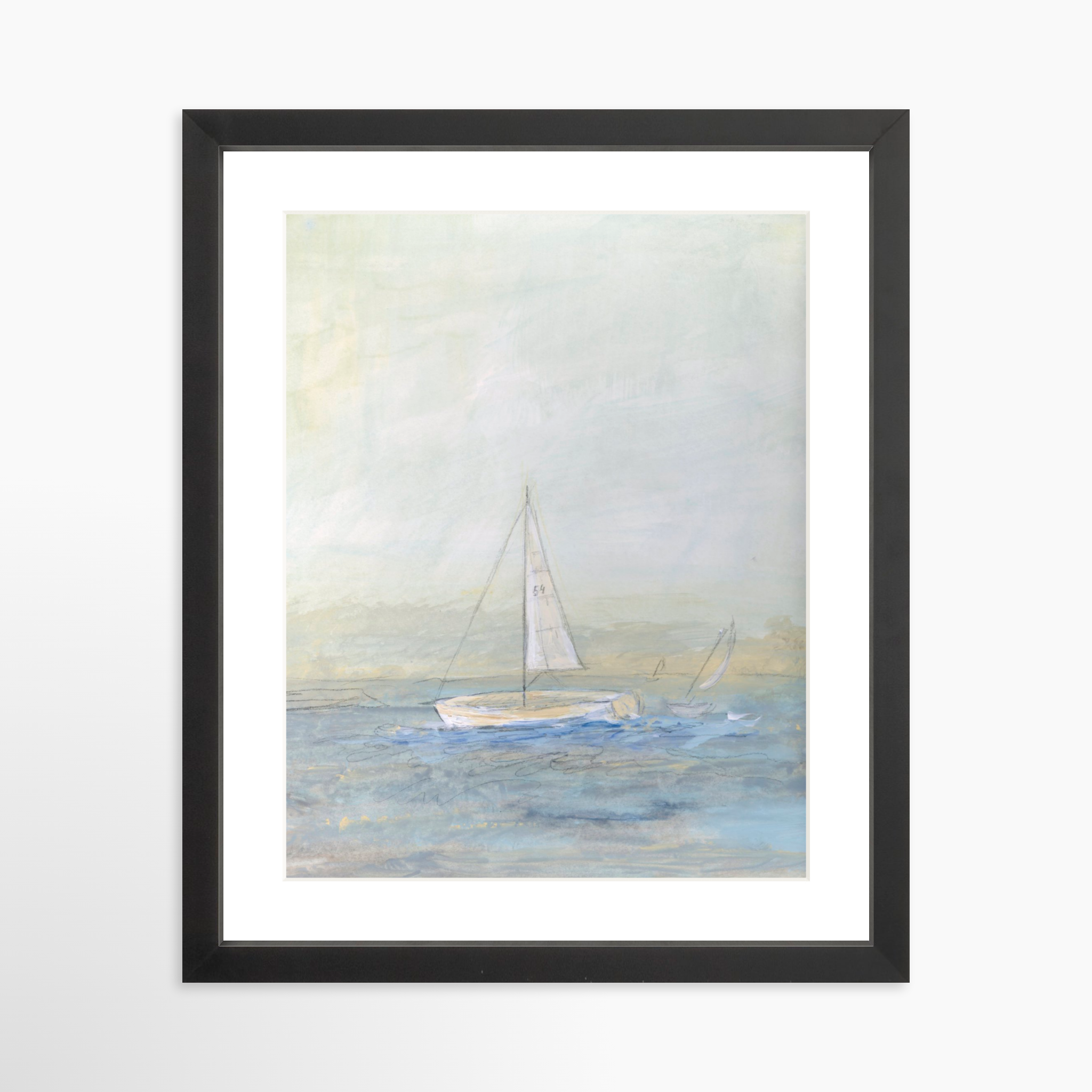 11x14 / Black Frame + White Mat