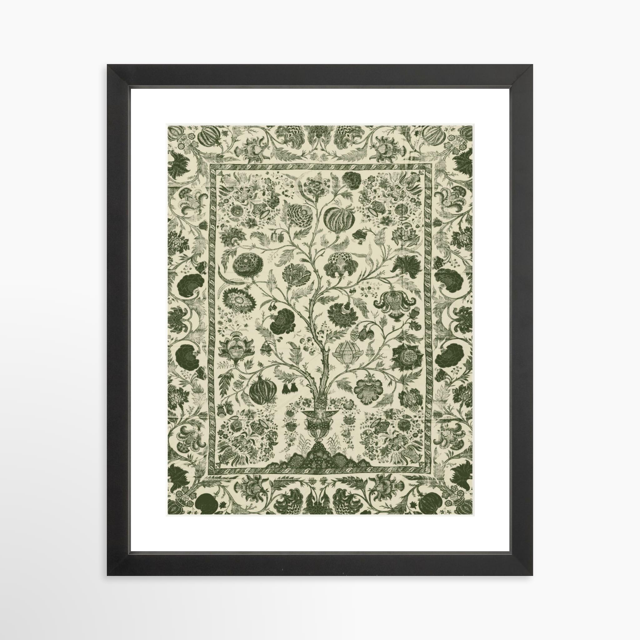 11x14 / Black Frame + White Mat