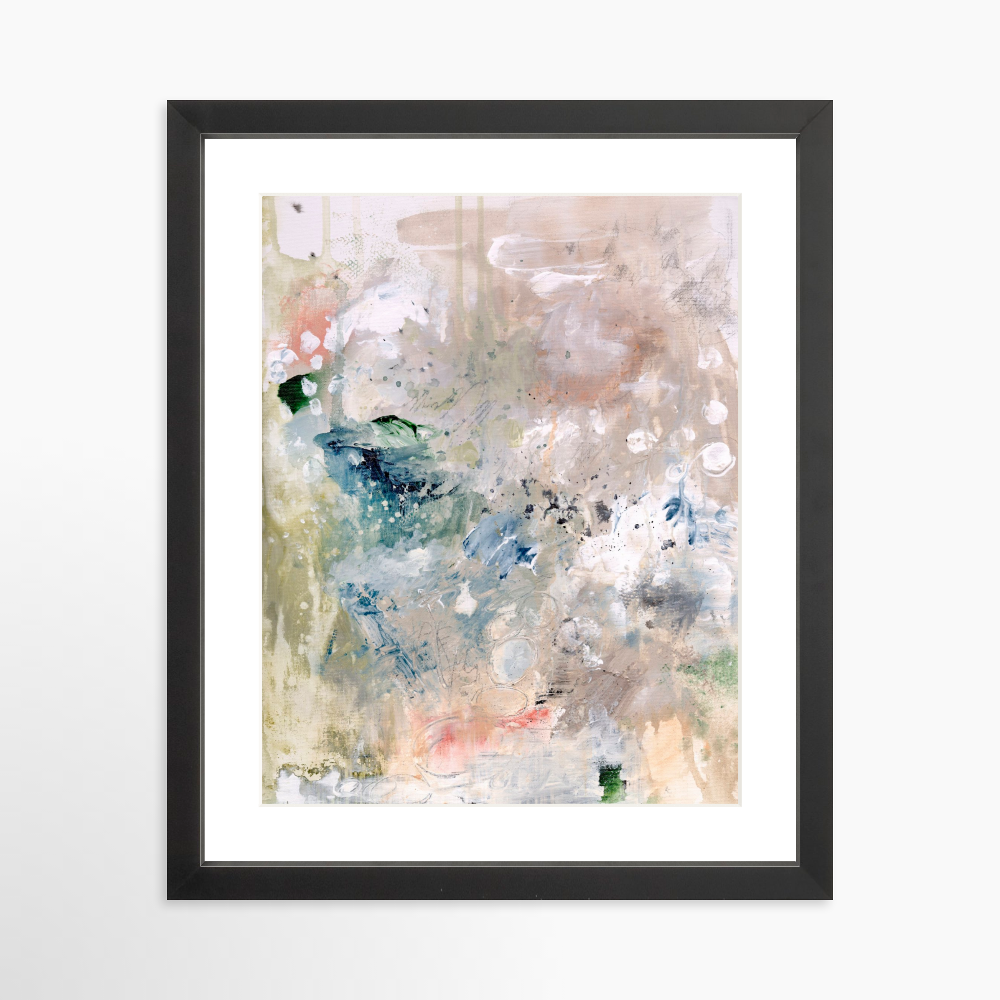 11x14 / Black Frame + White Mat