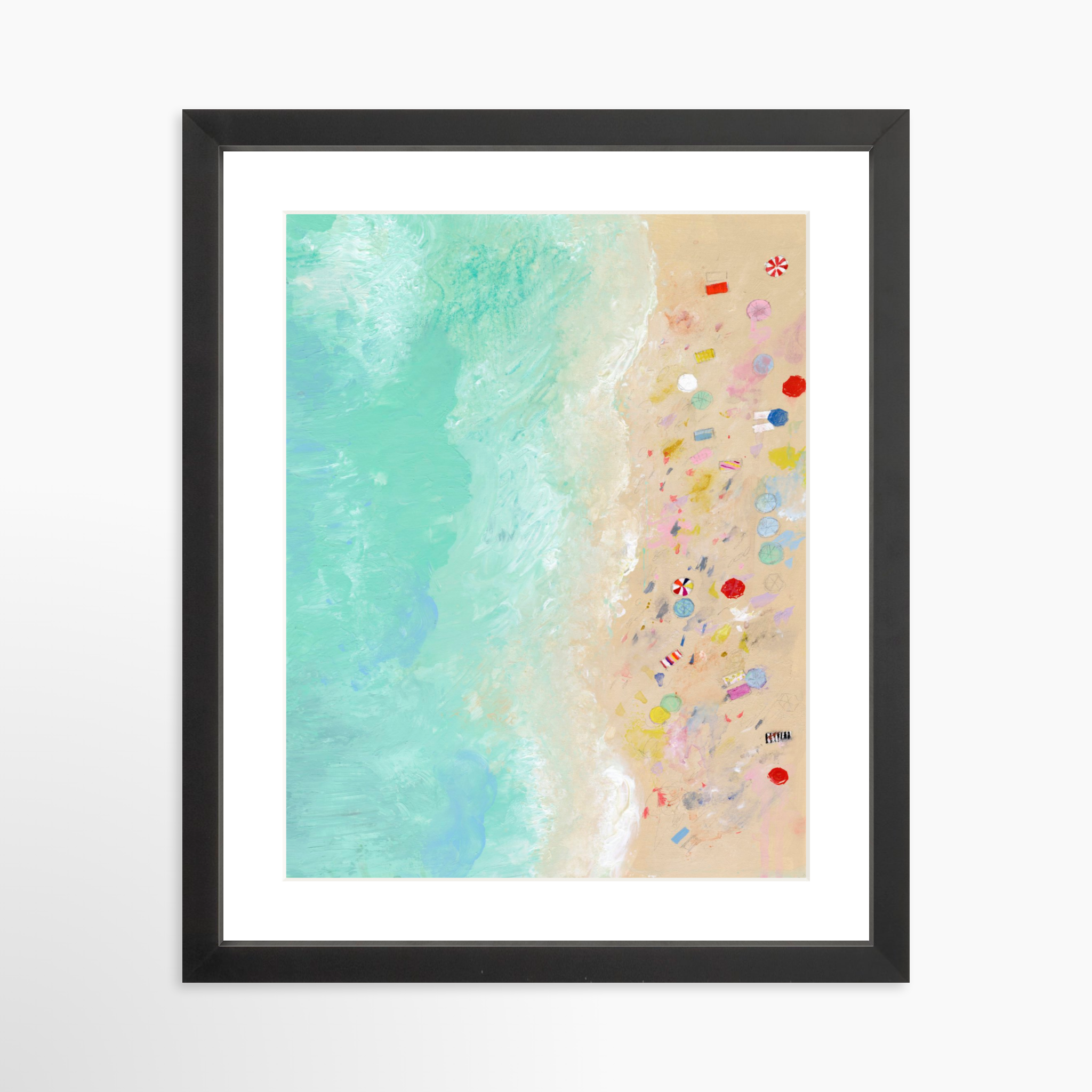 11x14 / Black Frame + White Mat