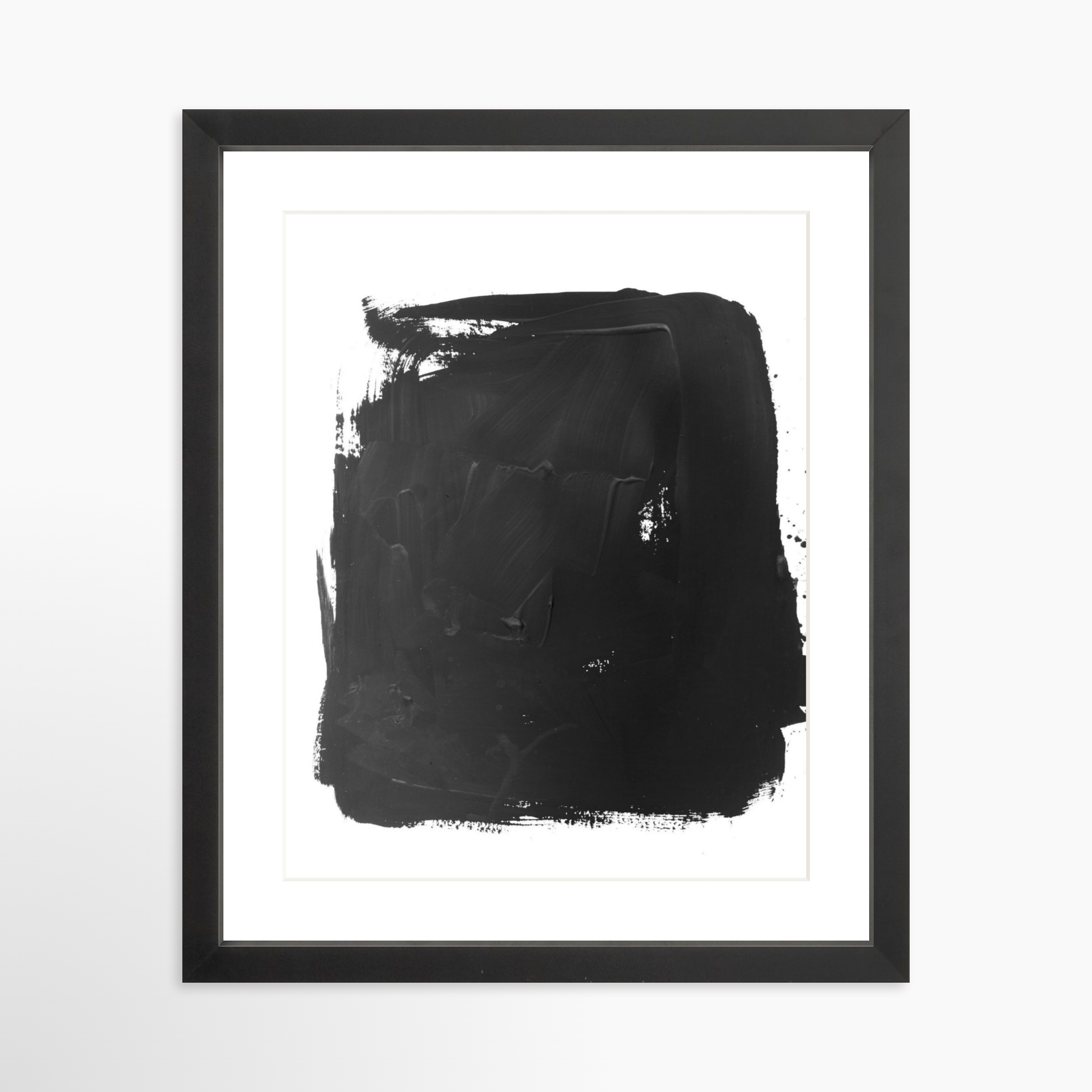 11x14 / Black Frame + White Mat