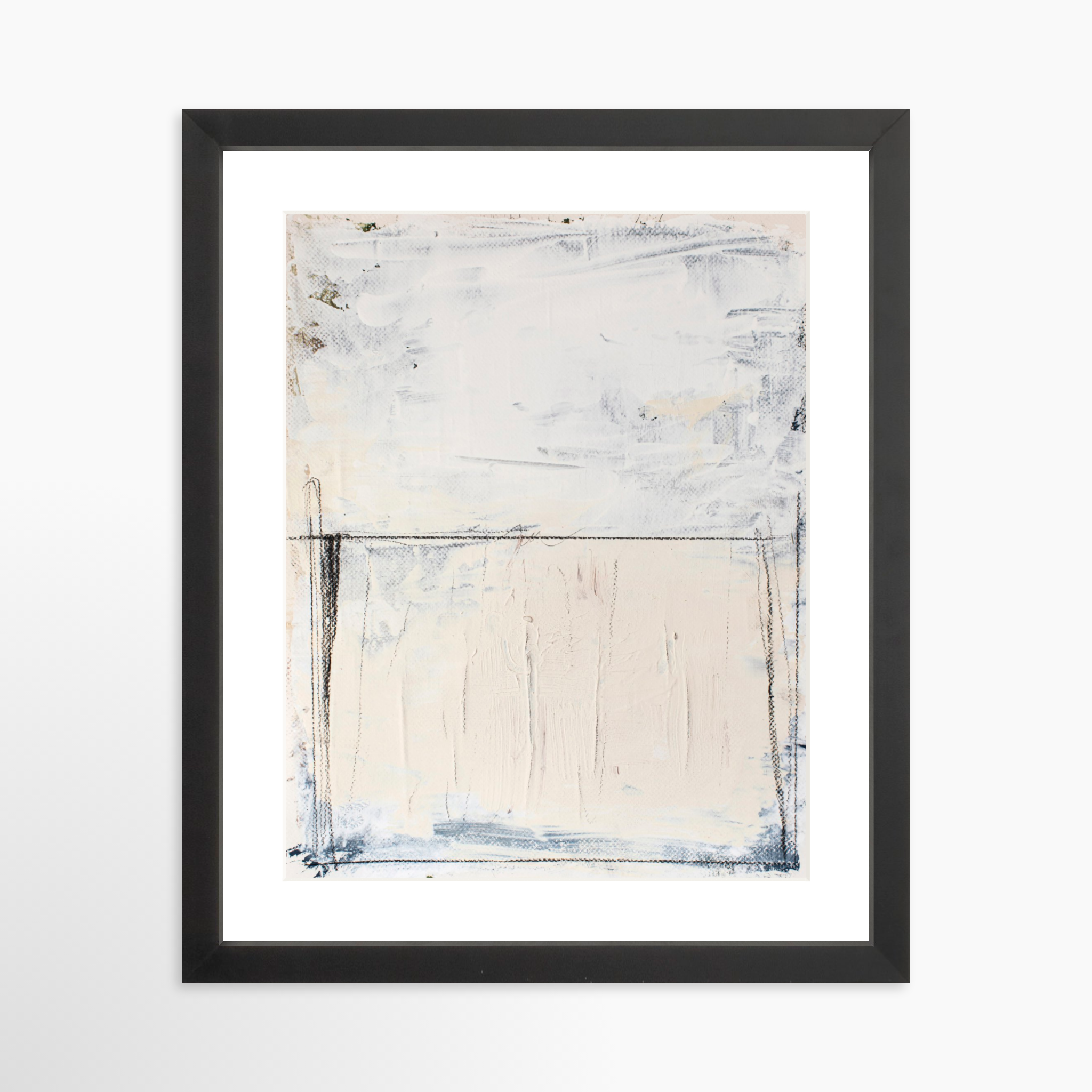 11x14 / Black Frame + White Mat