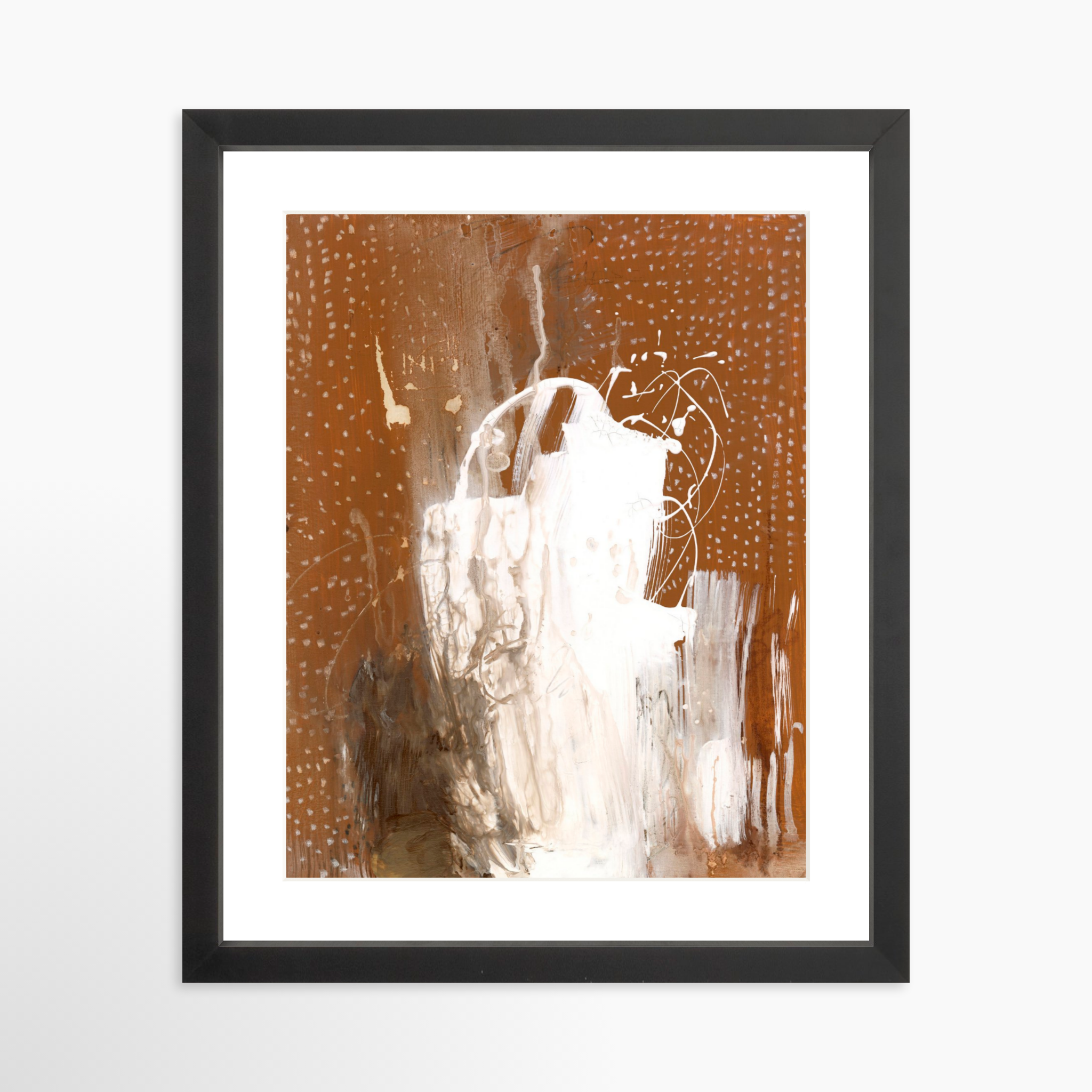 11x14 / Black Frame + White Mat