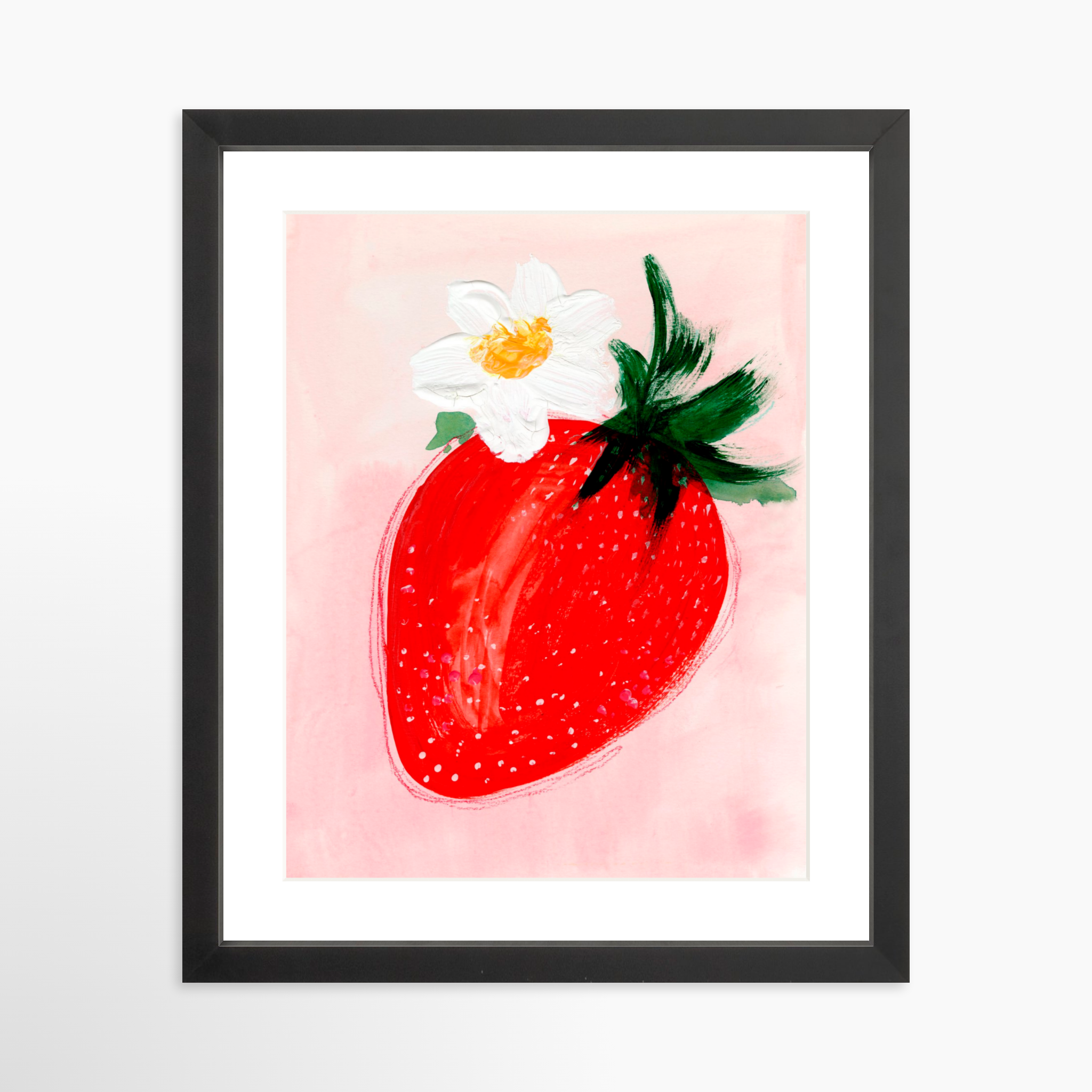 11x14 / Black Frame + White Mat