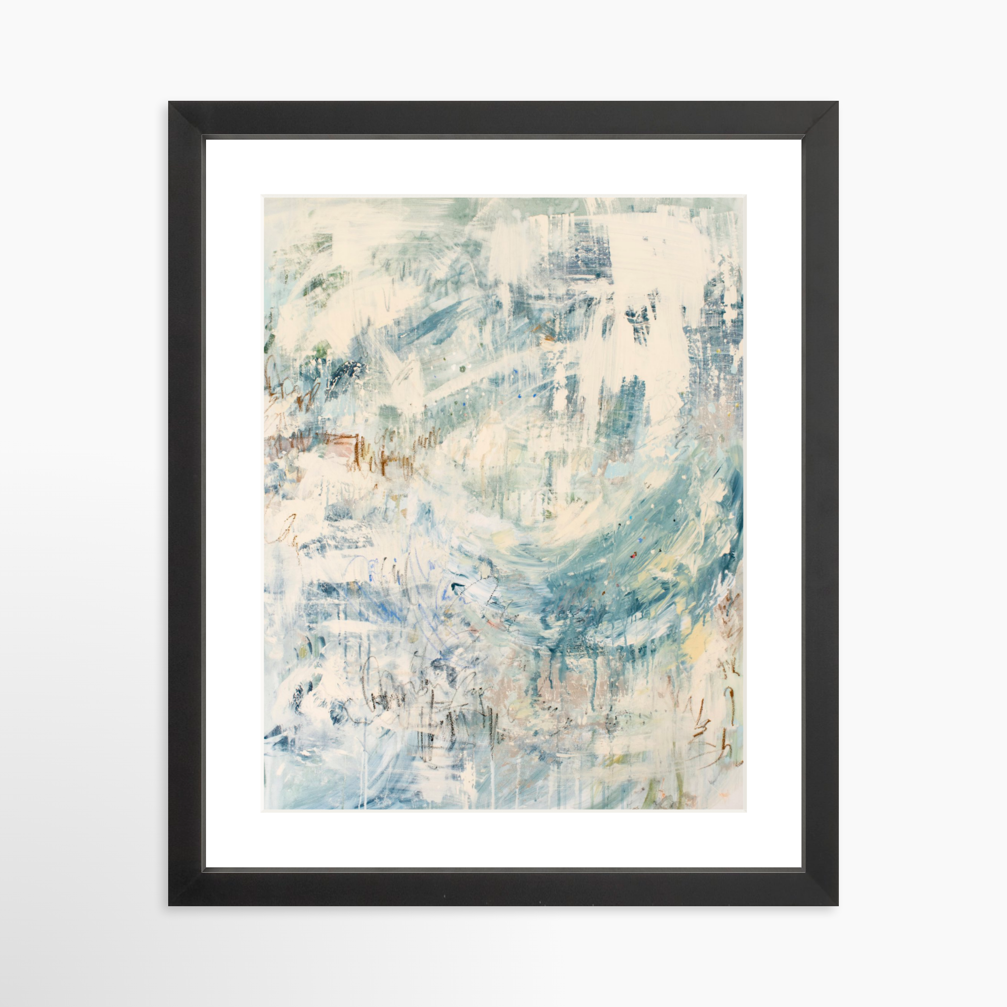 11x14 / Black Frame + White Mat