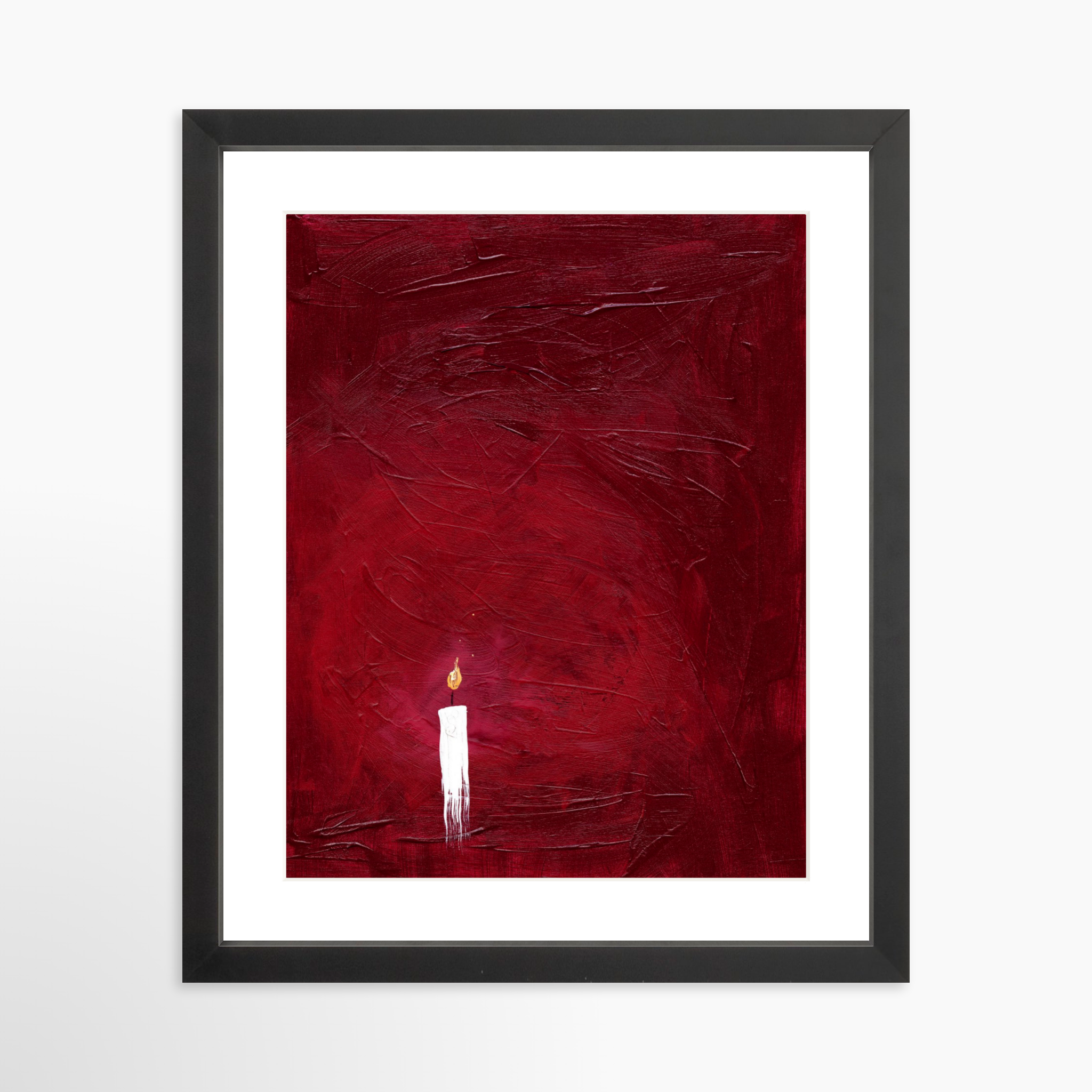 11x14 / Black Frame + White Mat