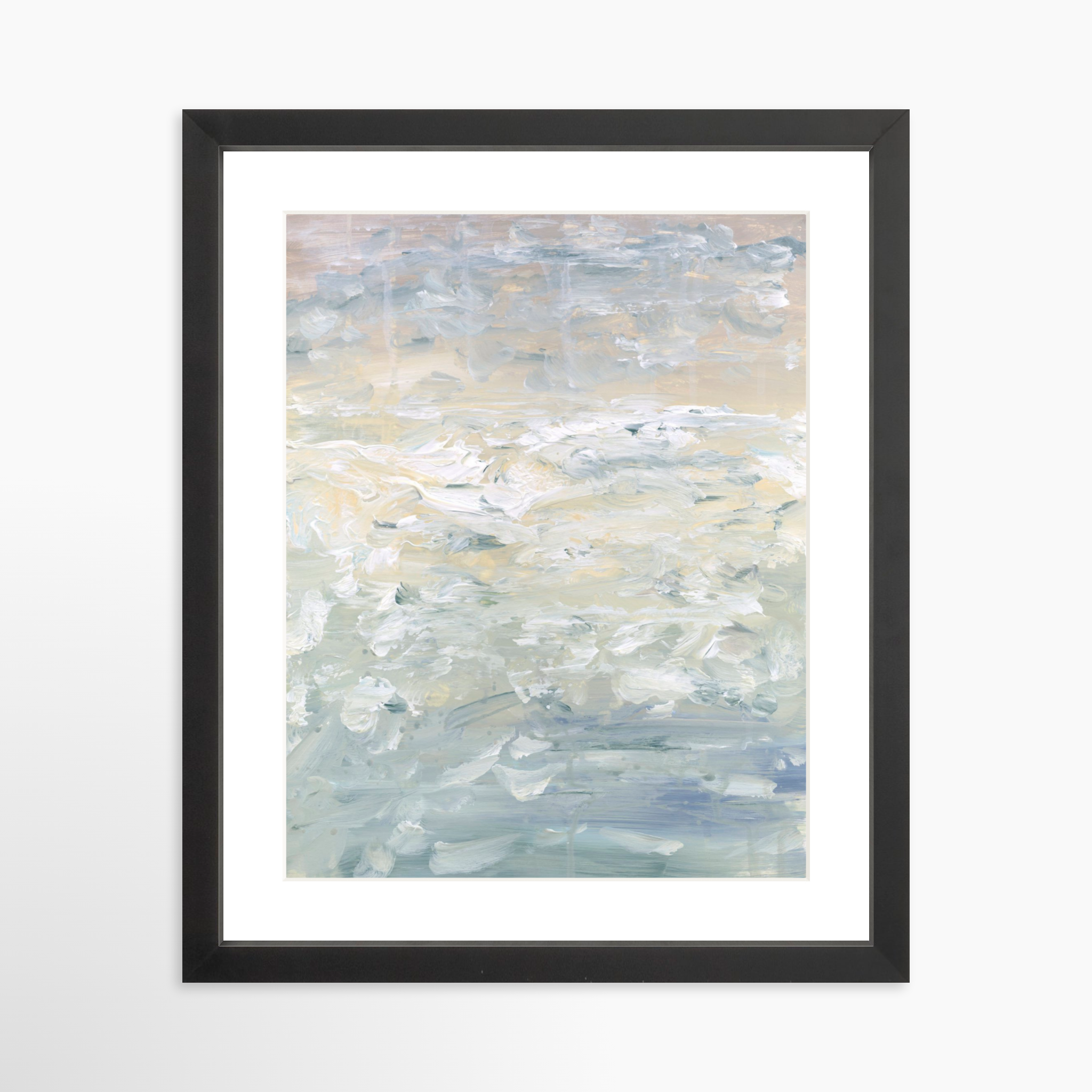 11x14 / Black Frame + White Mat