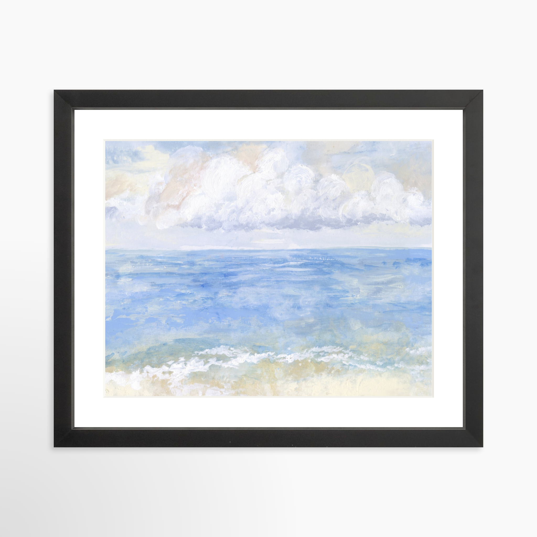14x11 / Black Frame + White Mat