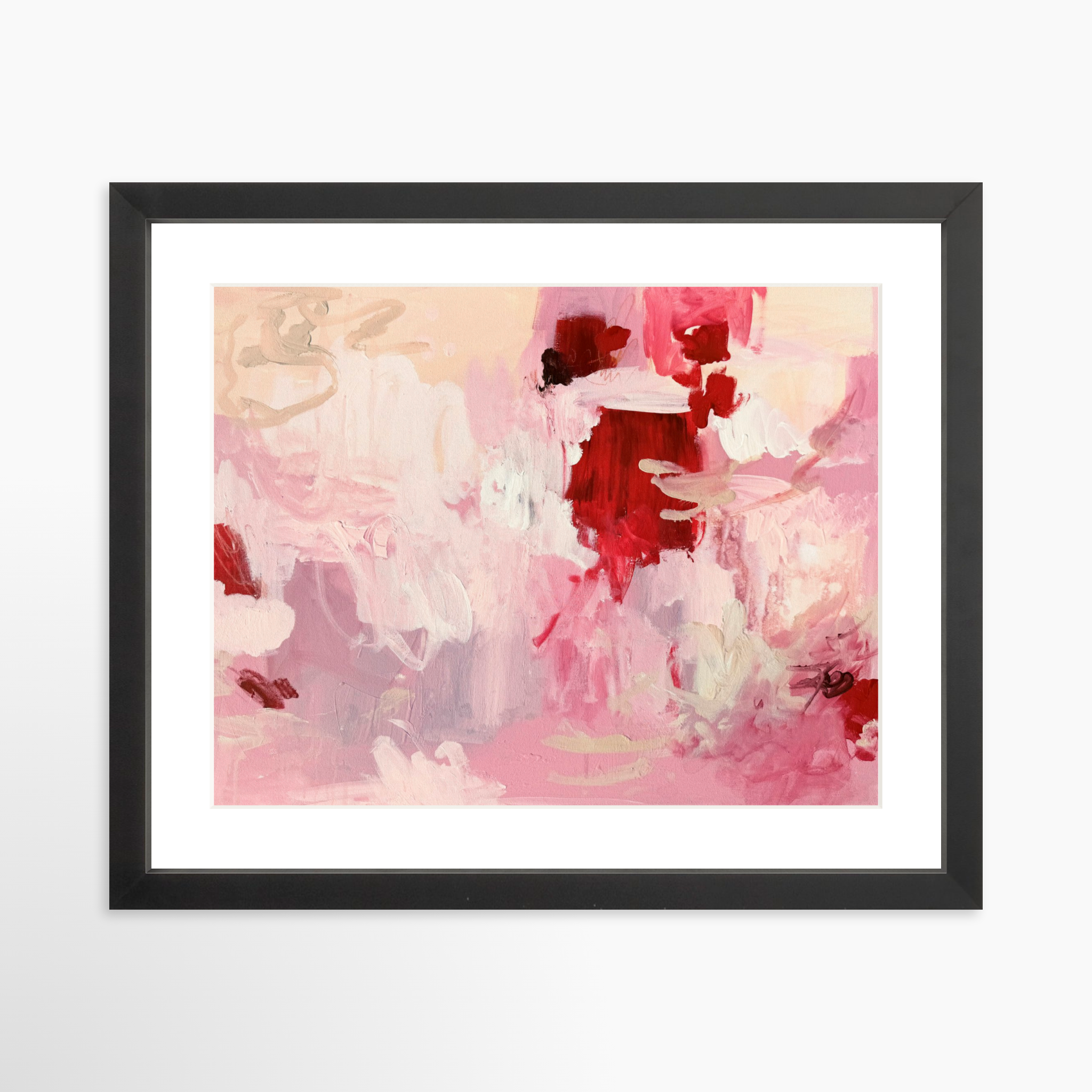 14x11 / Black Frame + White Mat