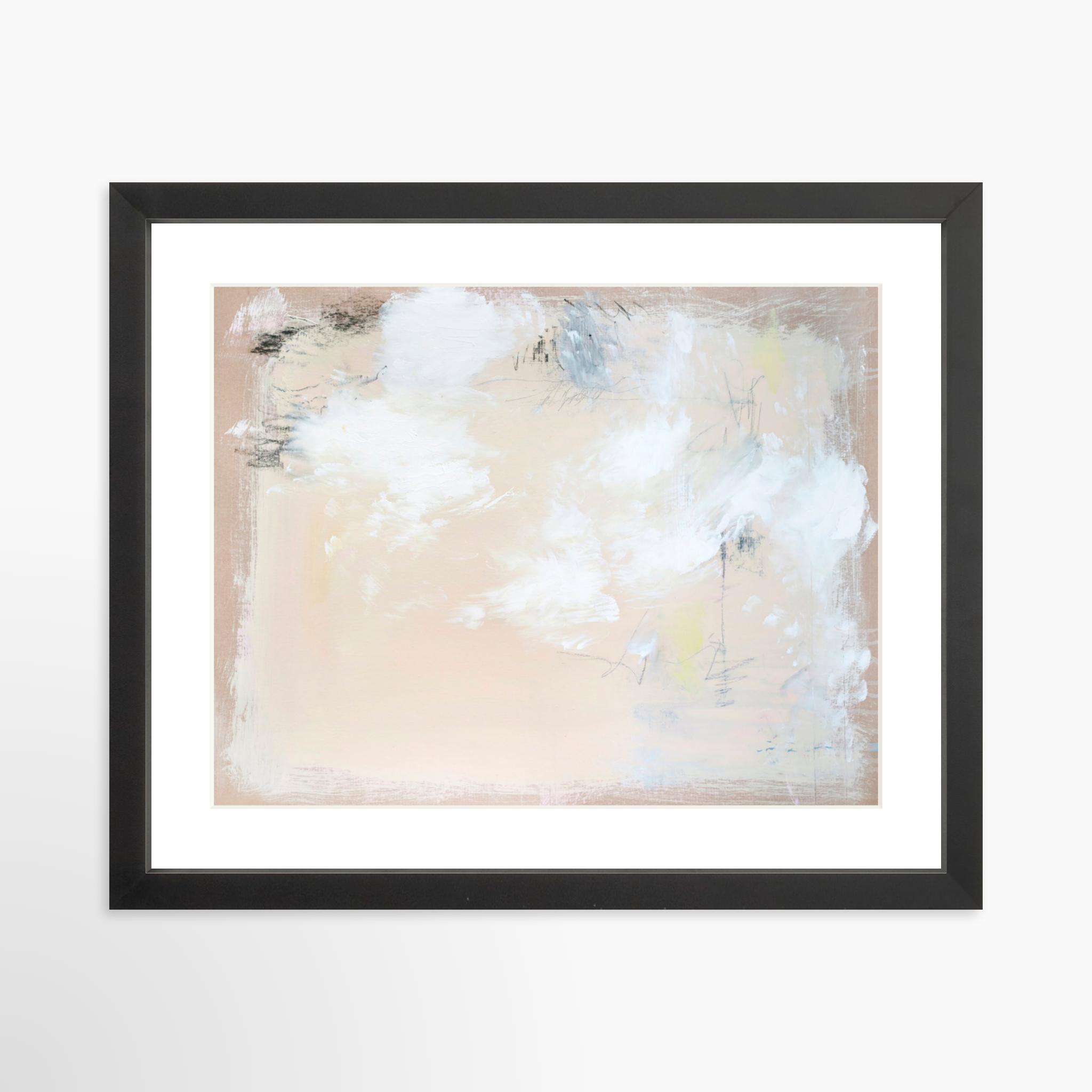 14x11 / Black Frame + White Mat