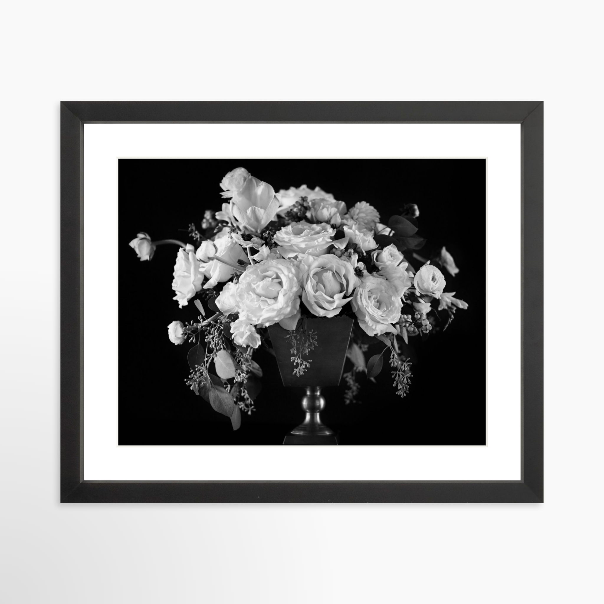 14x11 / Black Frame + White Mat