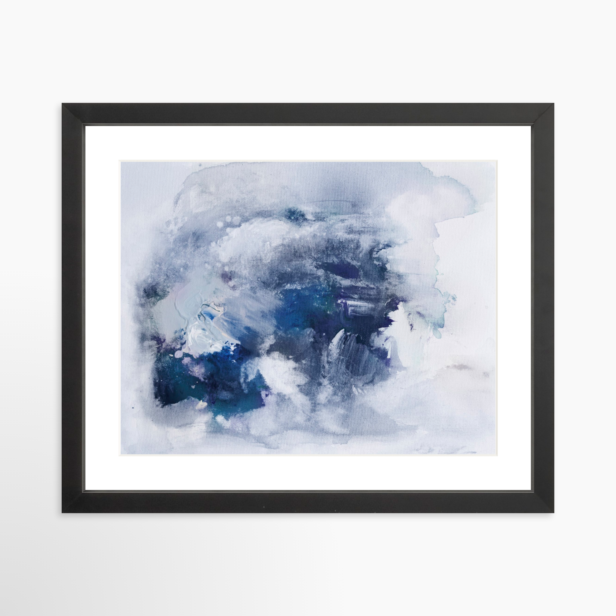 14x11 / Black Frame + White Mat