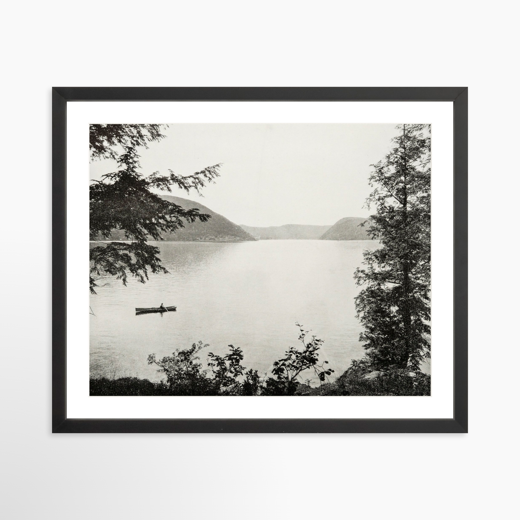 20x16 / Black Frame + White Mat