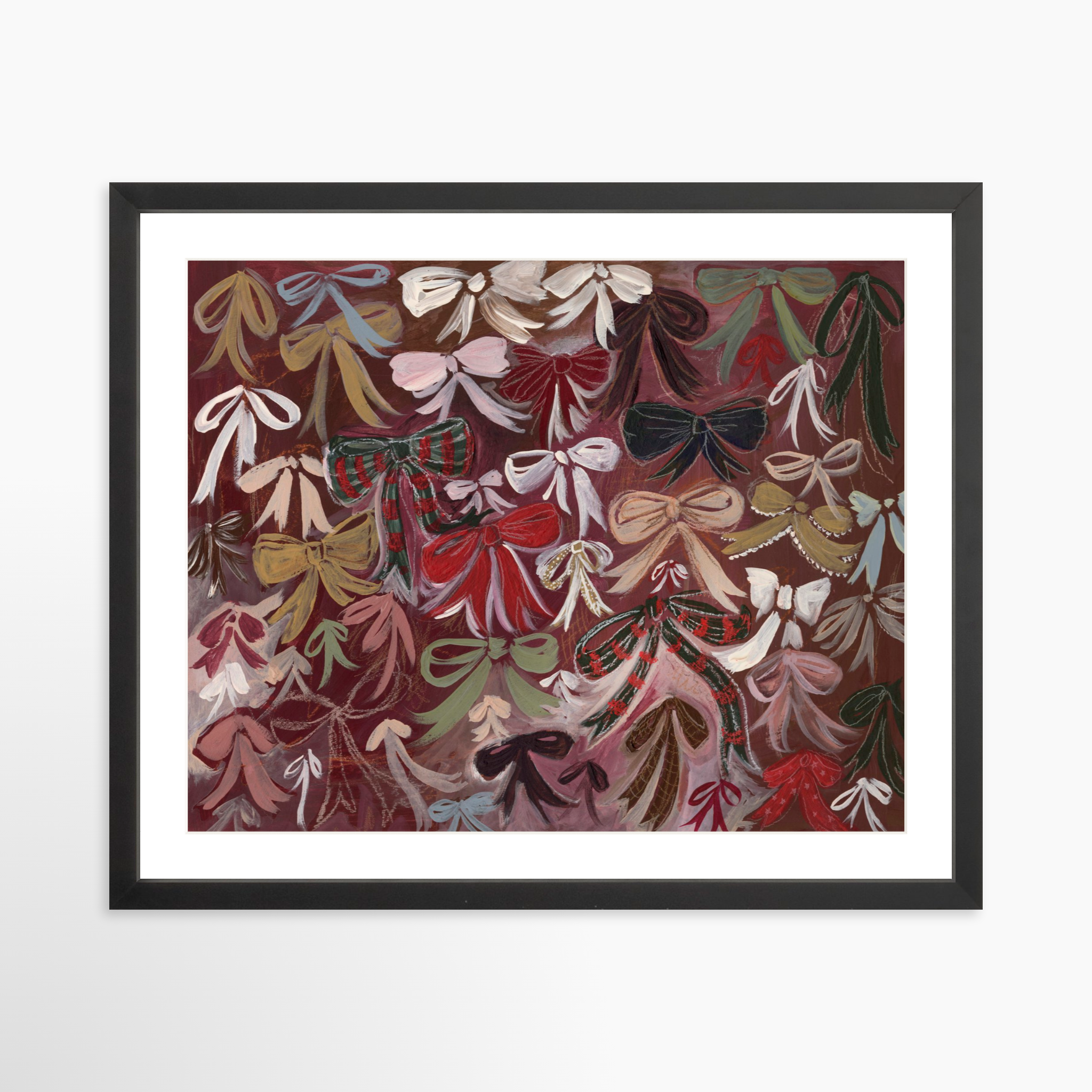 20x16 / Black Frame + White Mat