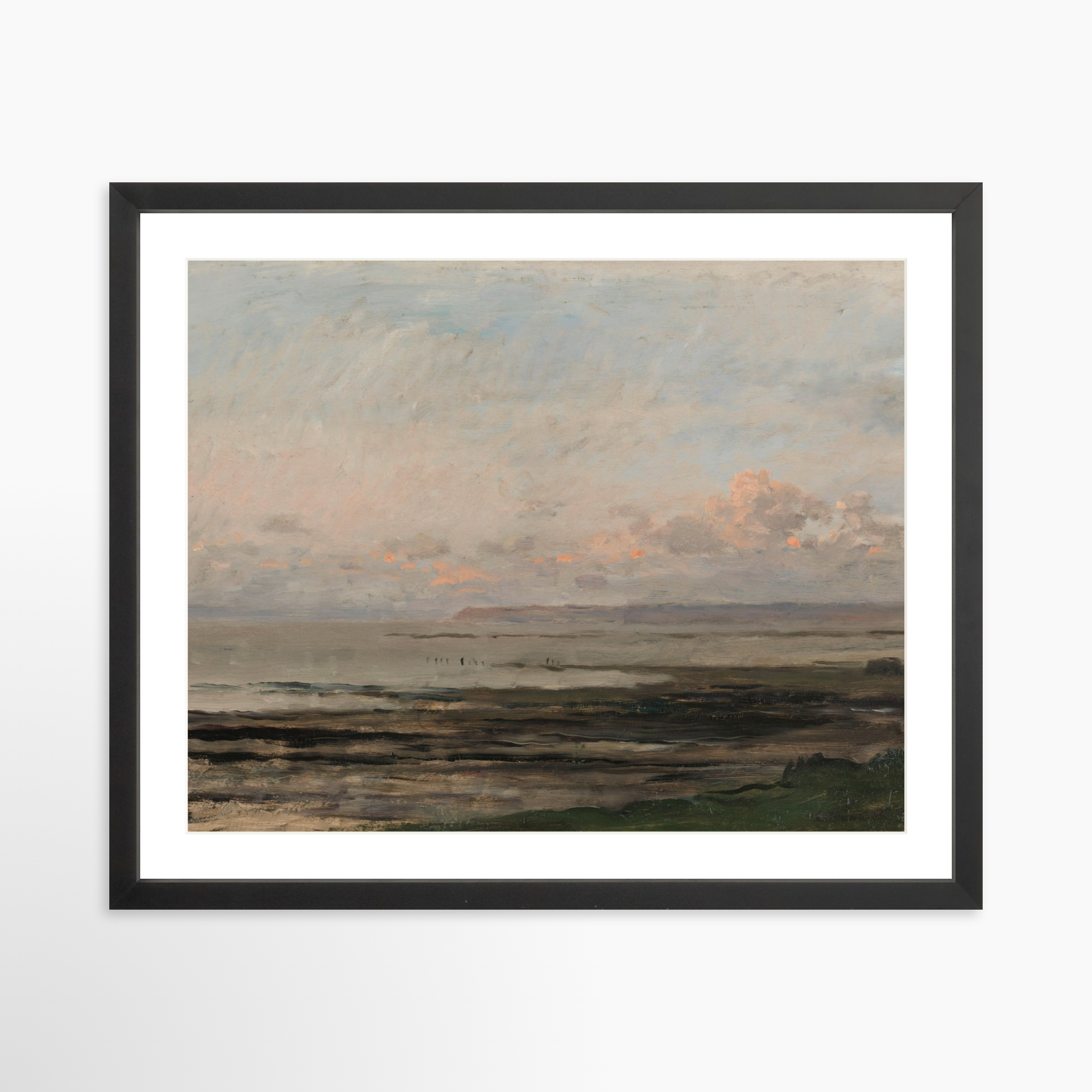 20x16 / Black Frame + White Mat