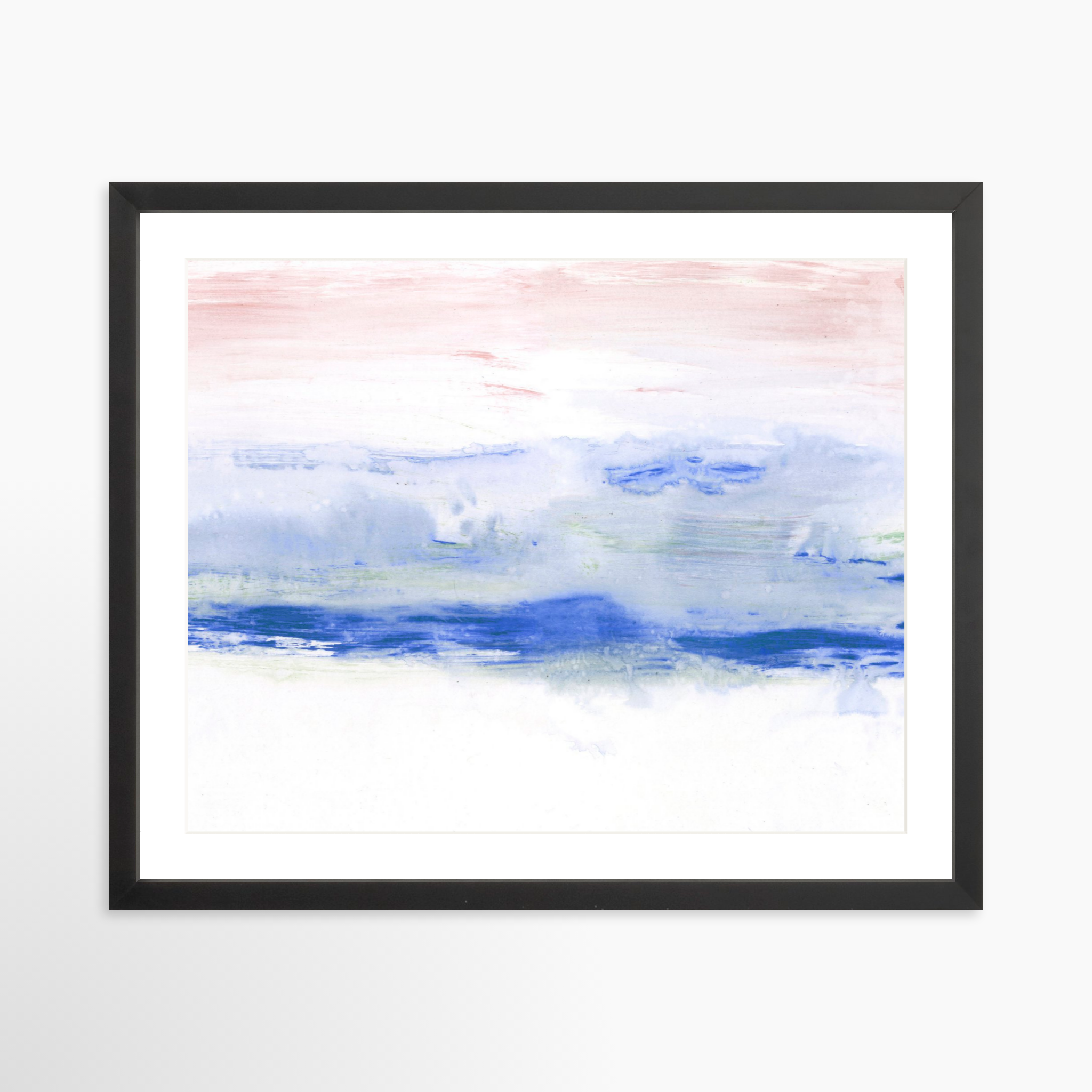 20x16 / Black Frame + White Mat