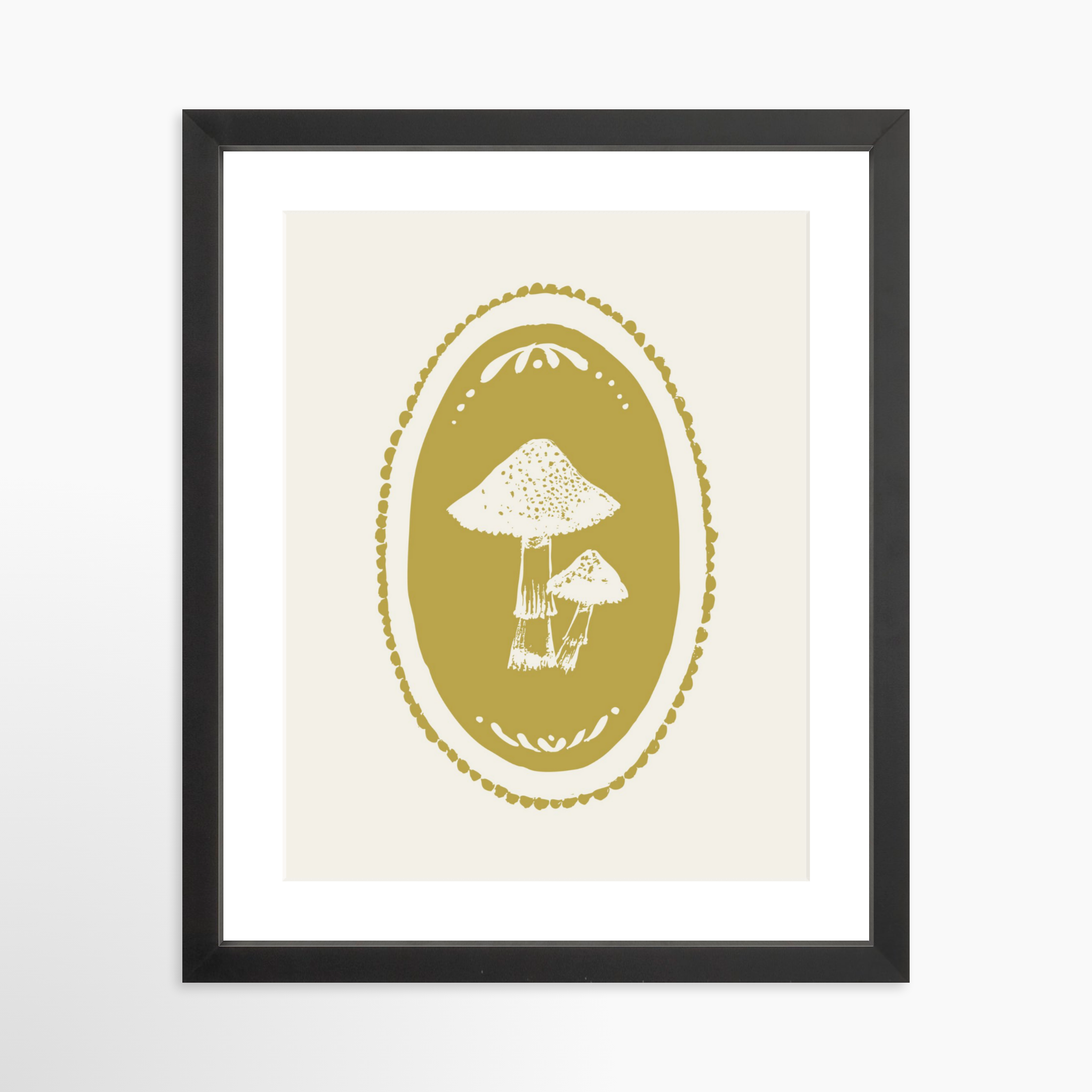 11x14 / Black Frame + White Mat