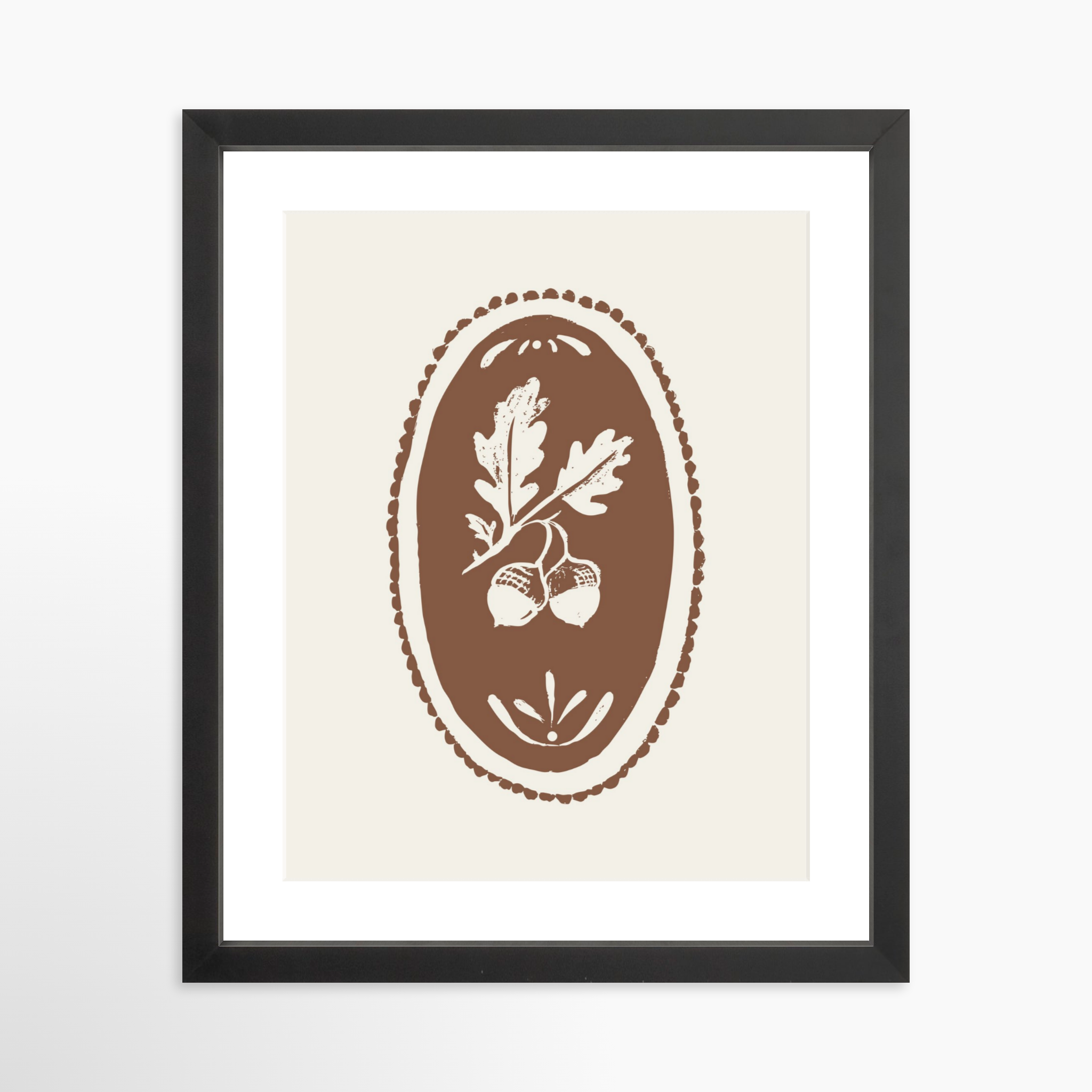 11x14 / Black Frame + White Mat