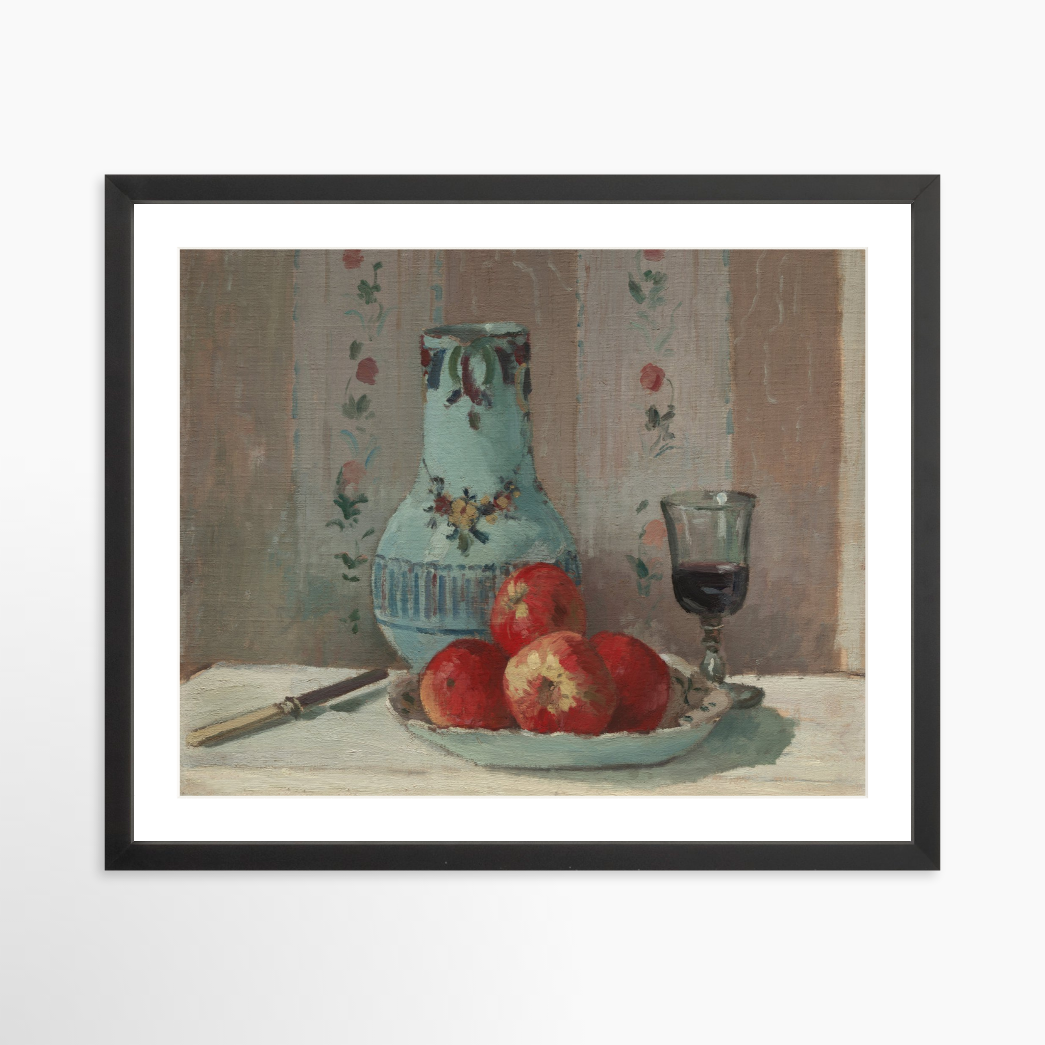 20x16 / Black Frame + White Mat