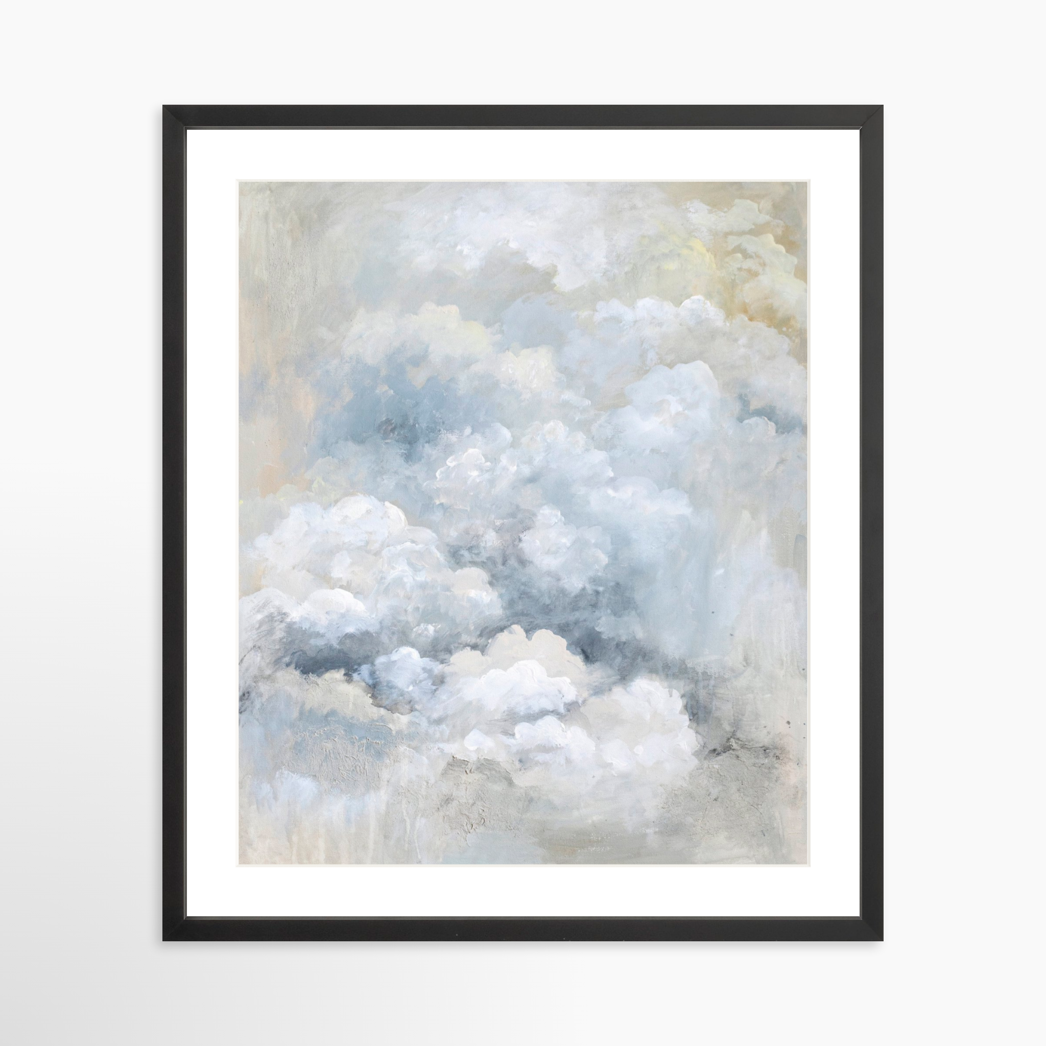 20x25 / Black Frame + White Mat