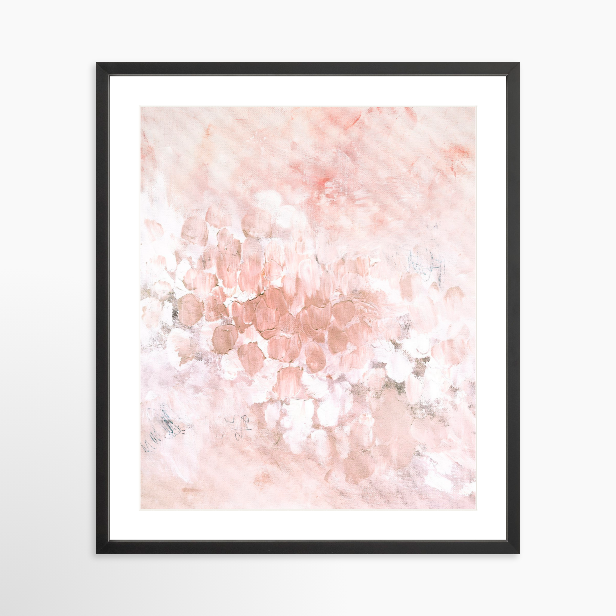20x25 / Black Frame + White Mat