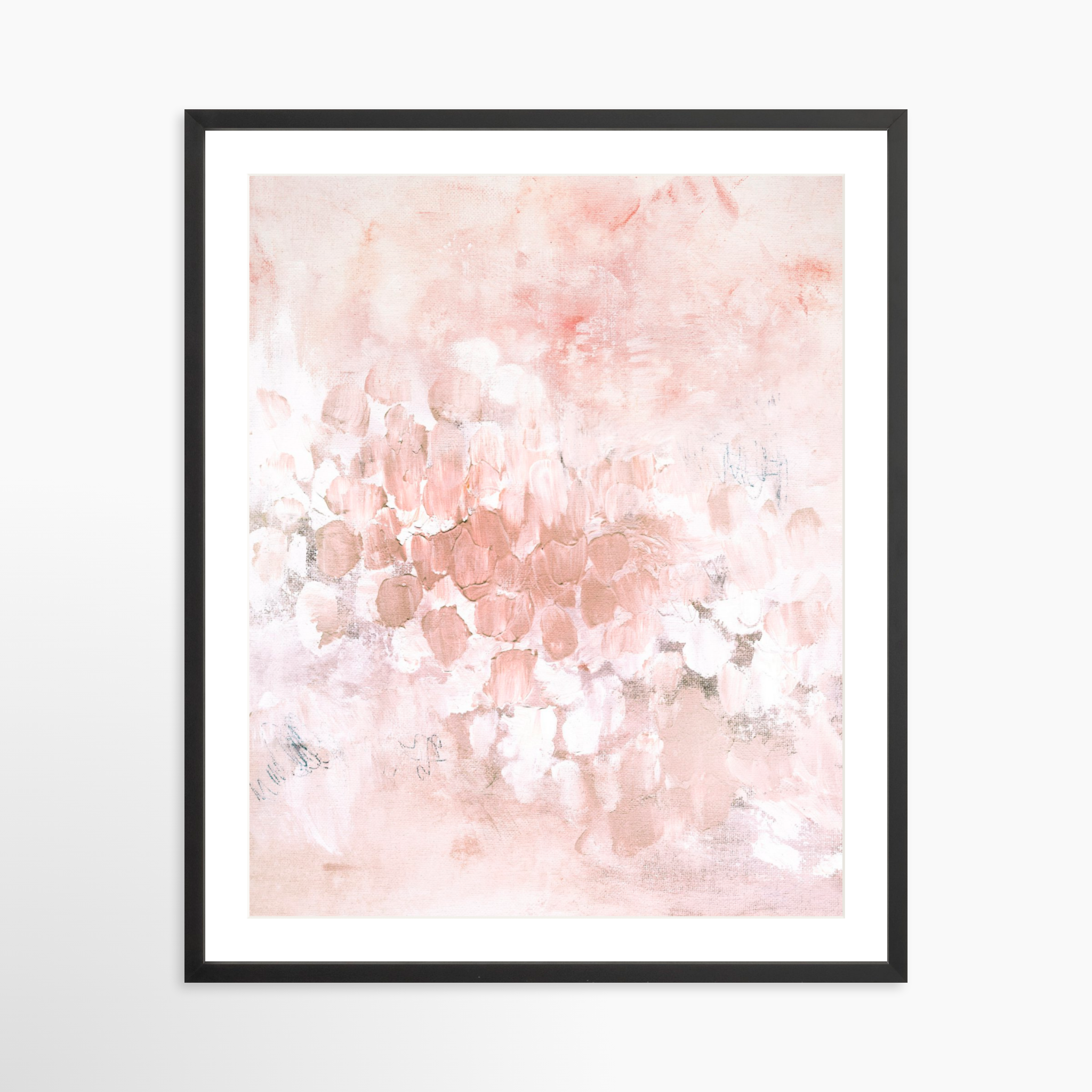 24x30 / Black Frame + White Mat