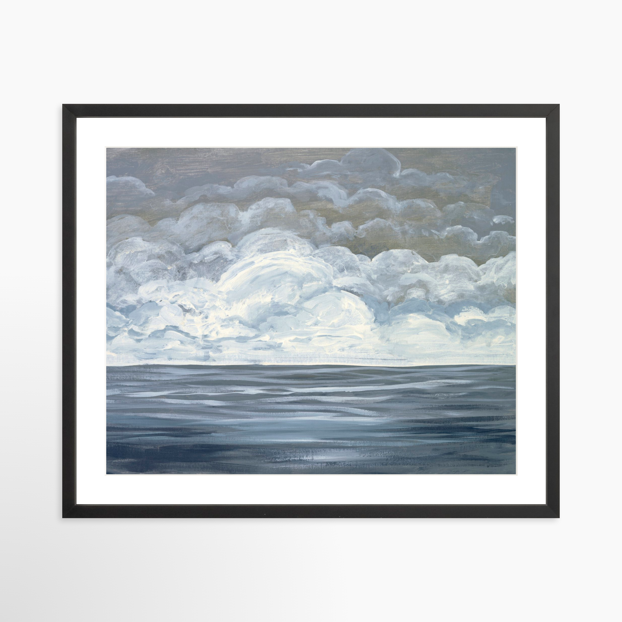 25x20 / Black Frame + White Mat
