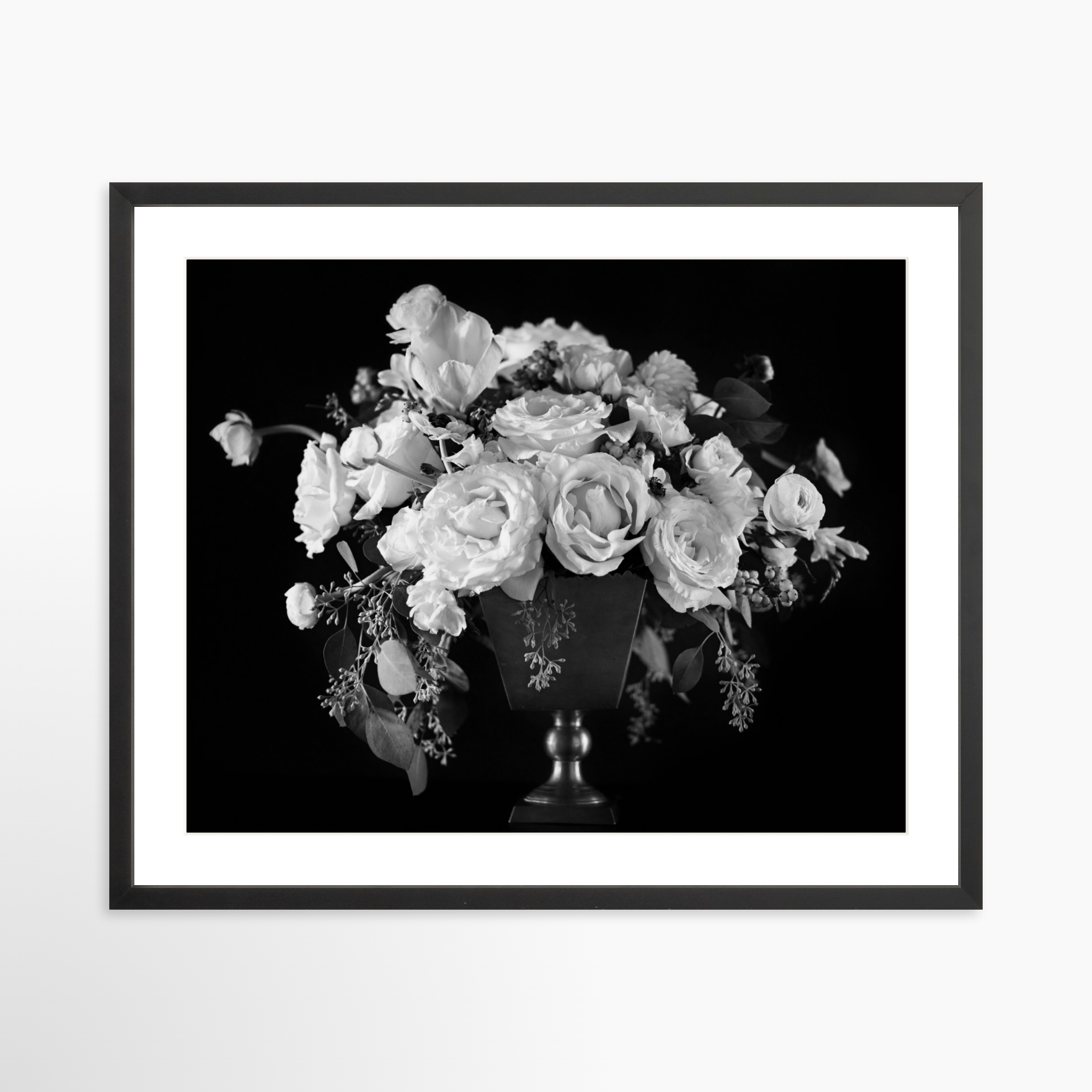 25x20 / Black Frame + White Mat