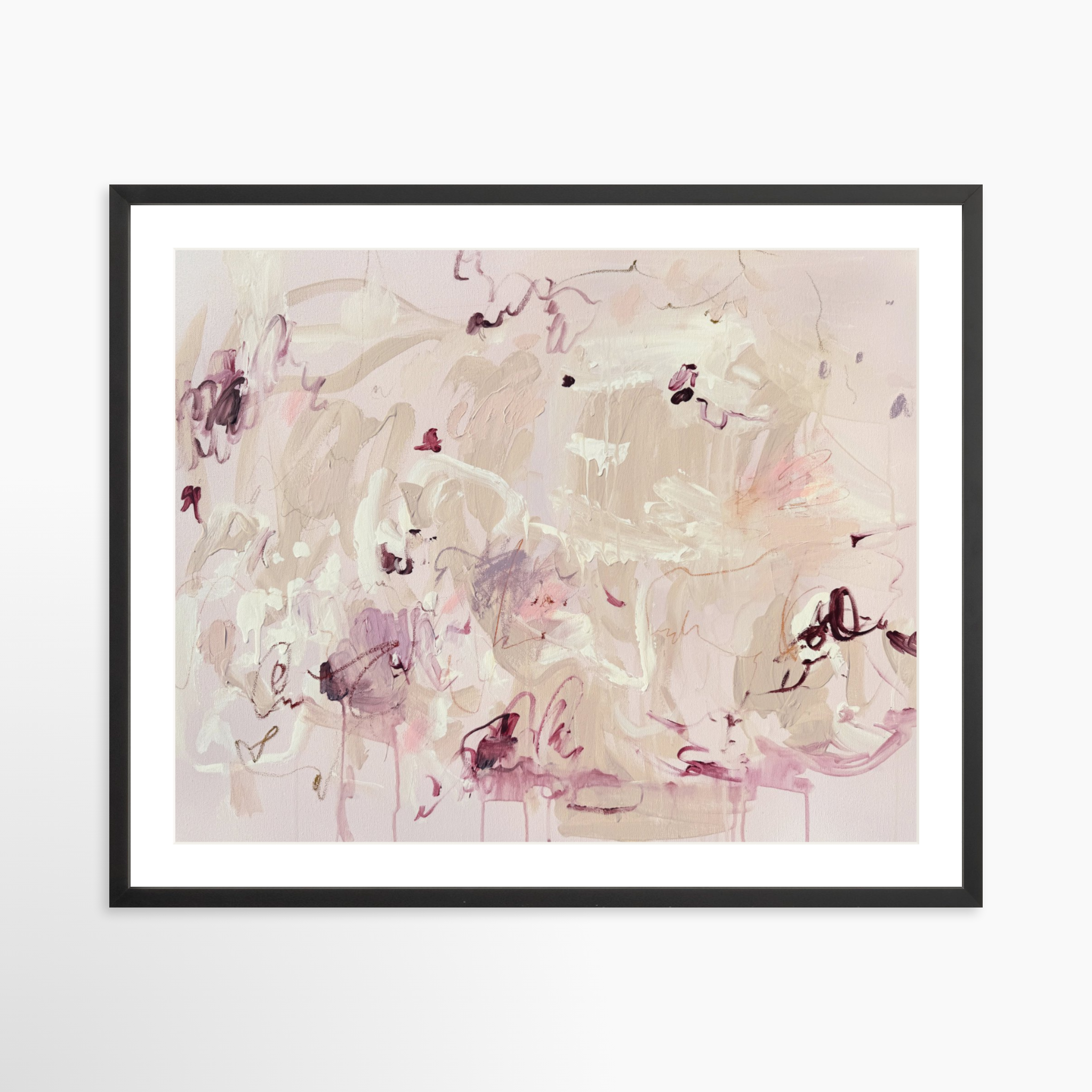 30x24 / Black Frame + White Mat