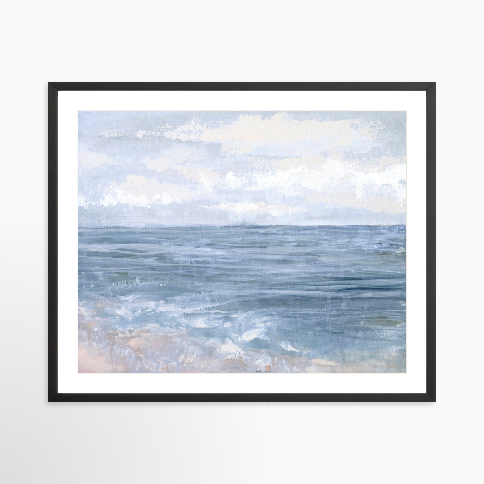 30x24 / Black Frame + White Mat