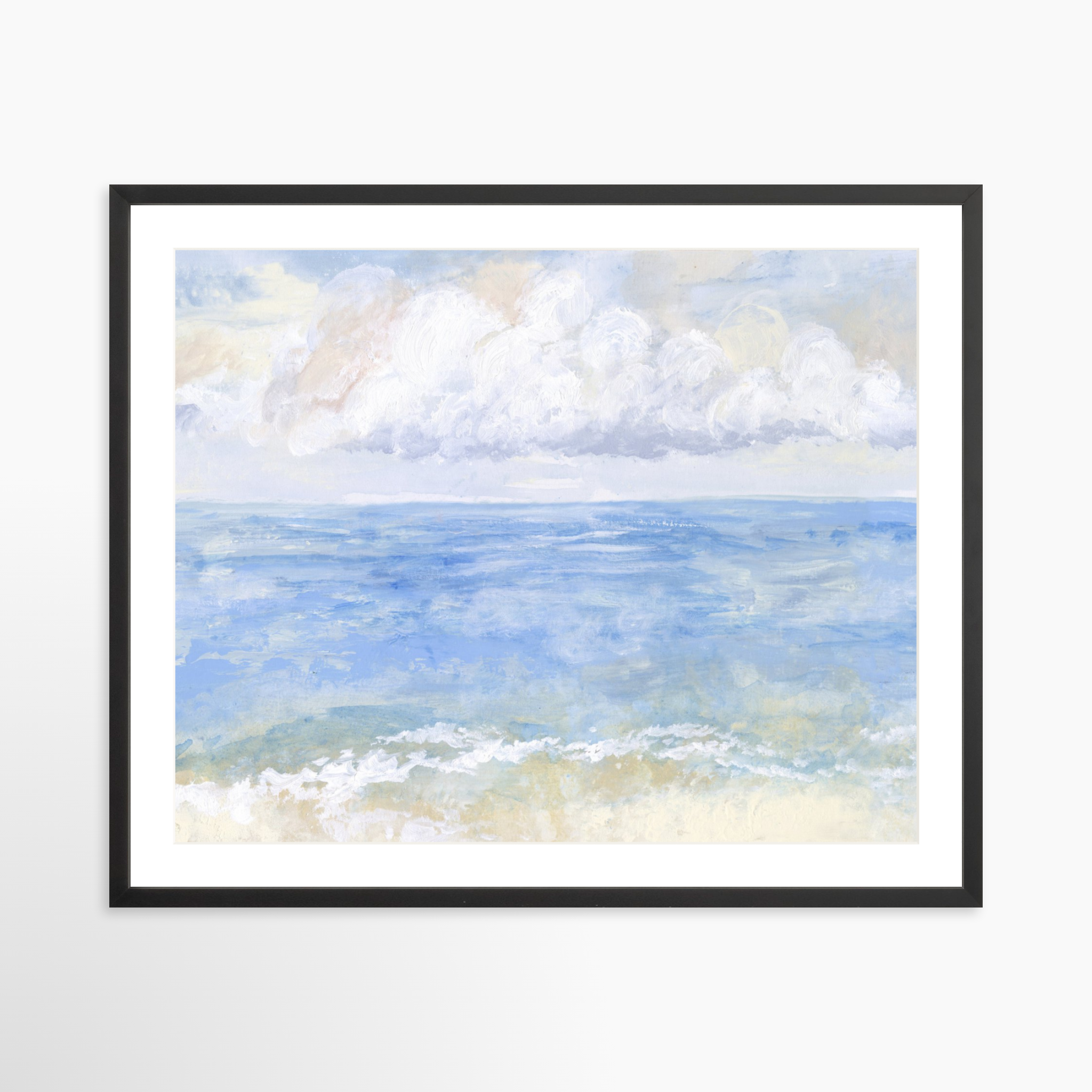 30x24 / Black Frame + White Mat