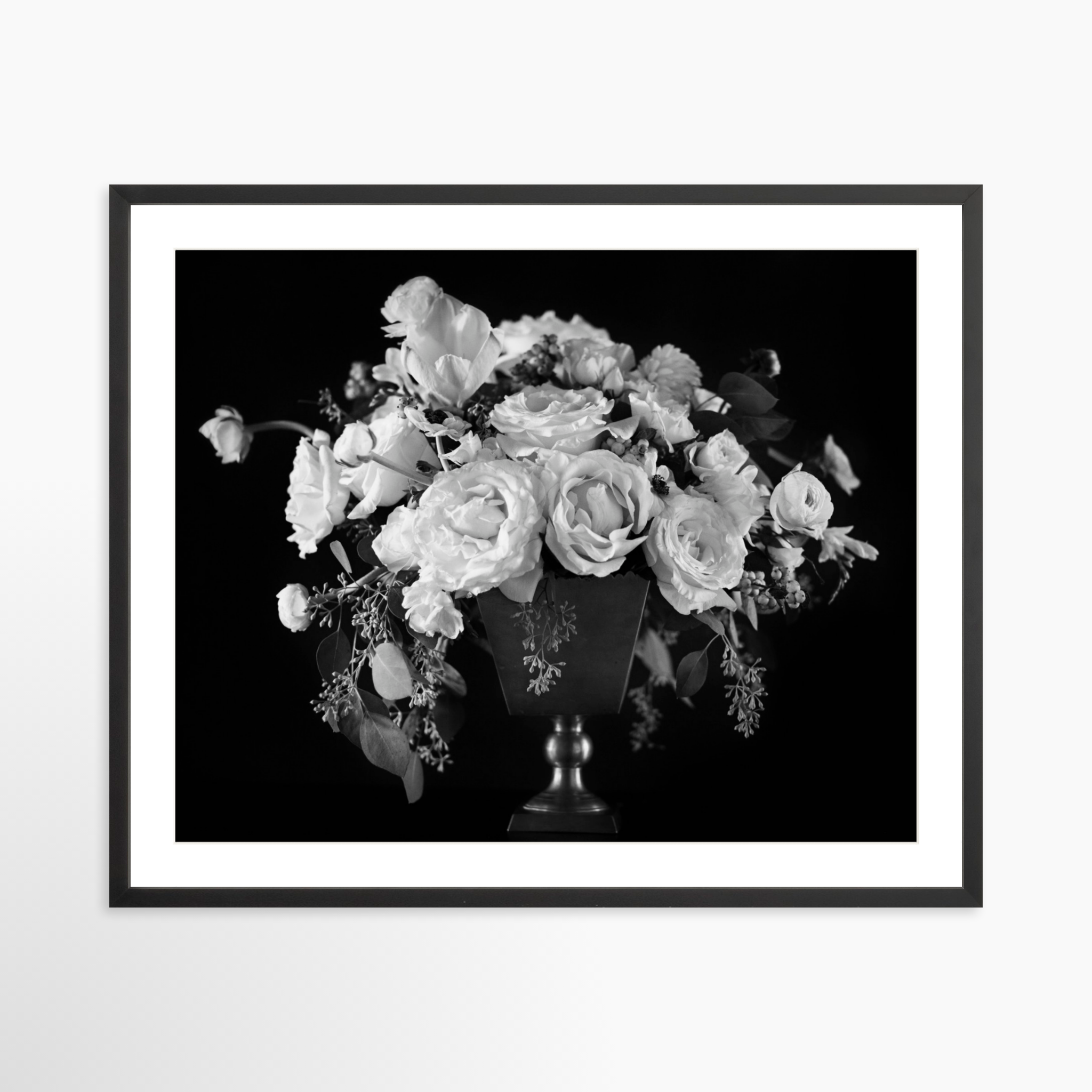 30x24 / Black Frame + White Mat