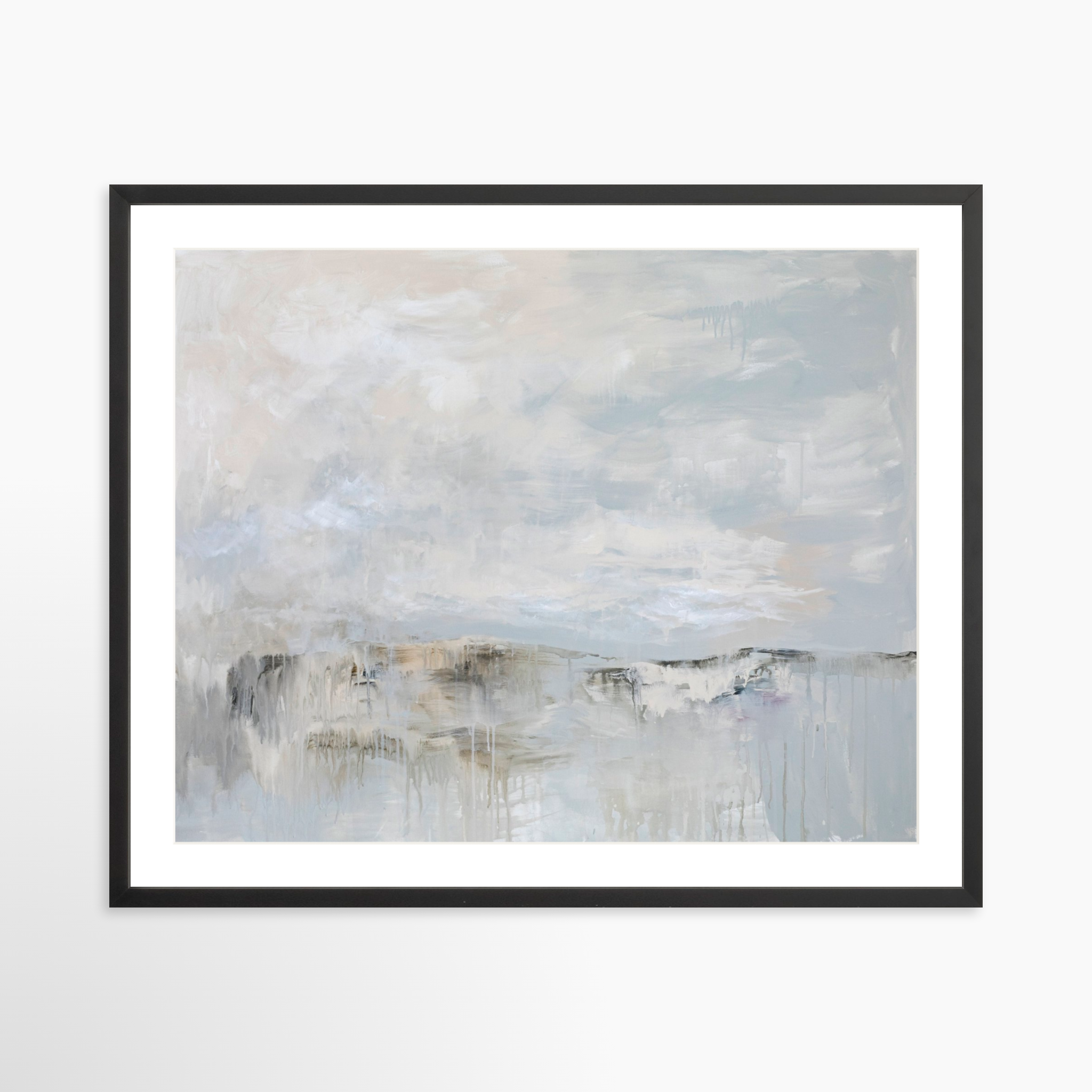 30x24 / Black Frame + White Mat