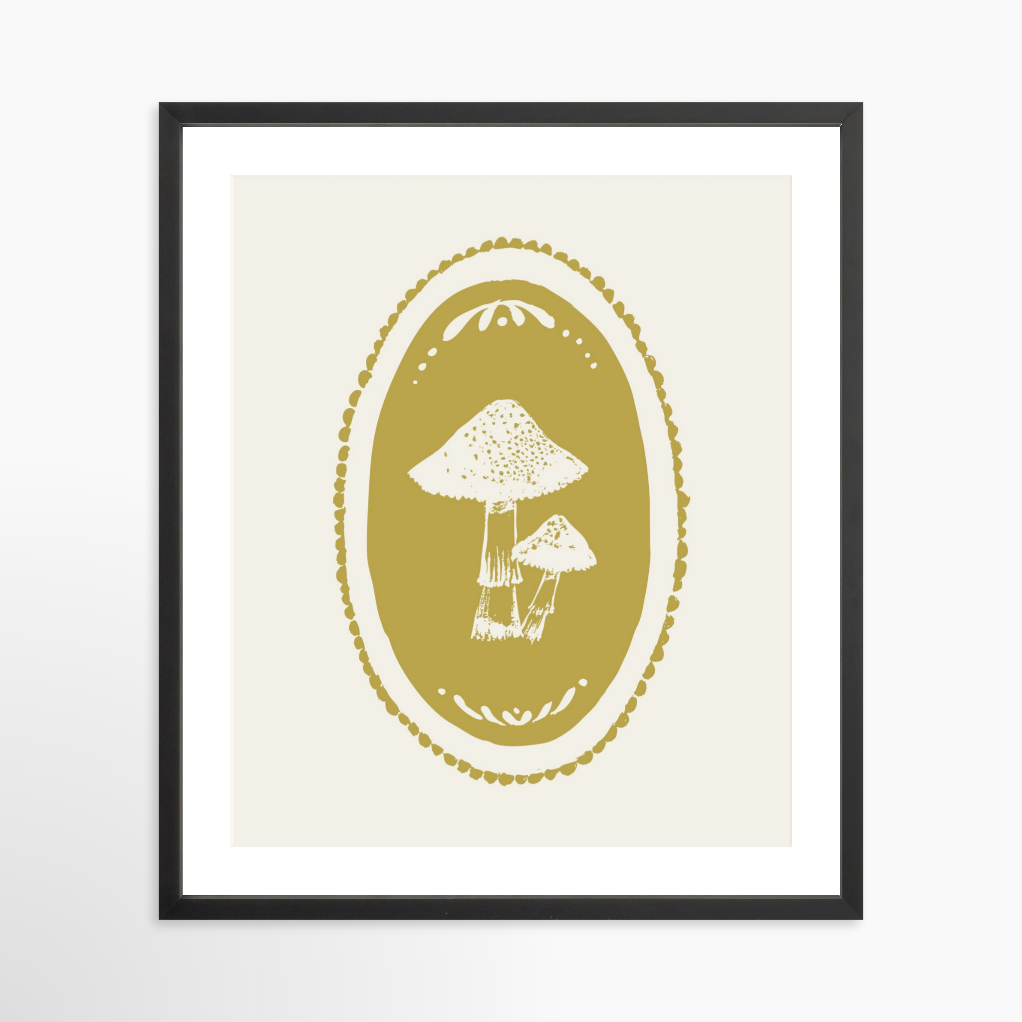 20x24 / Black Frame + White Mat