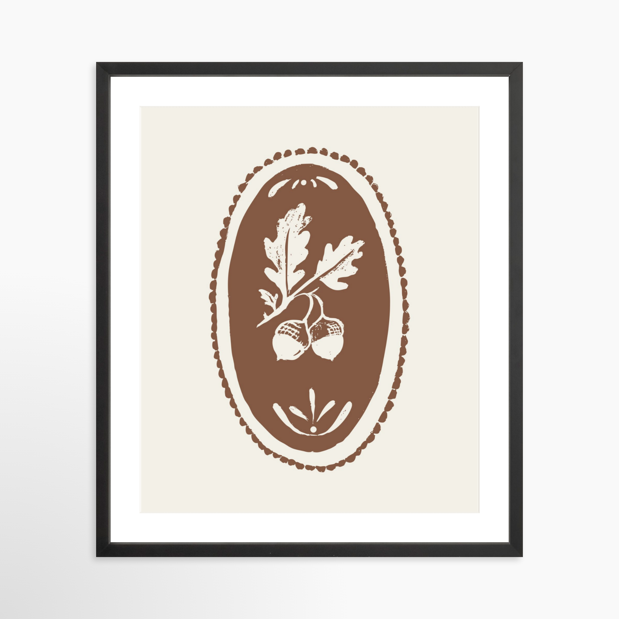 20x24 / Black Frame + White Mat