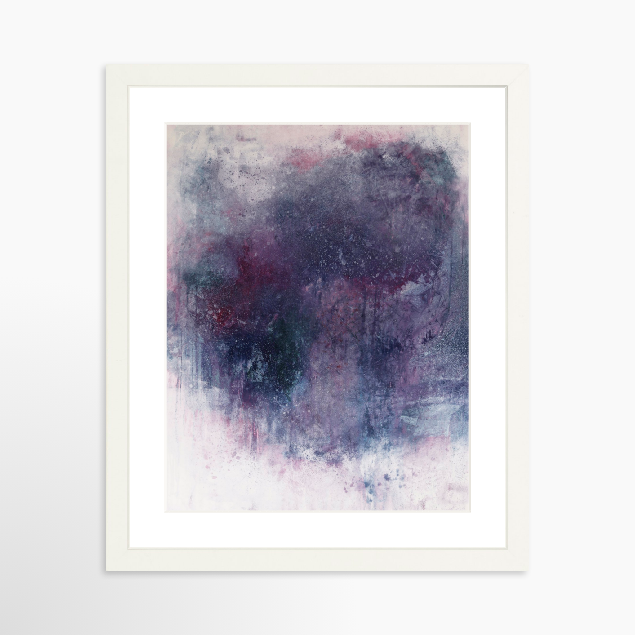 11x14 / White Frame + White Mat